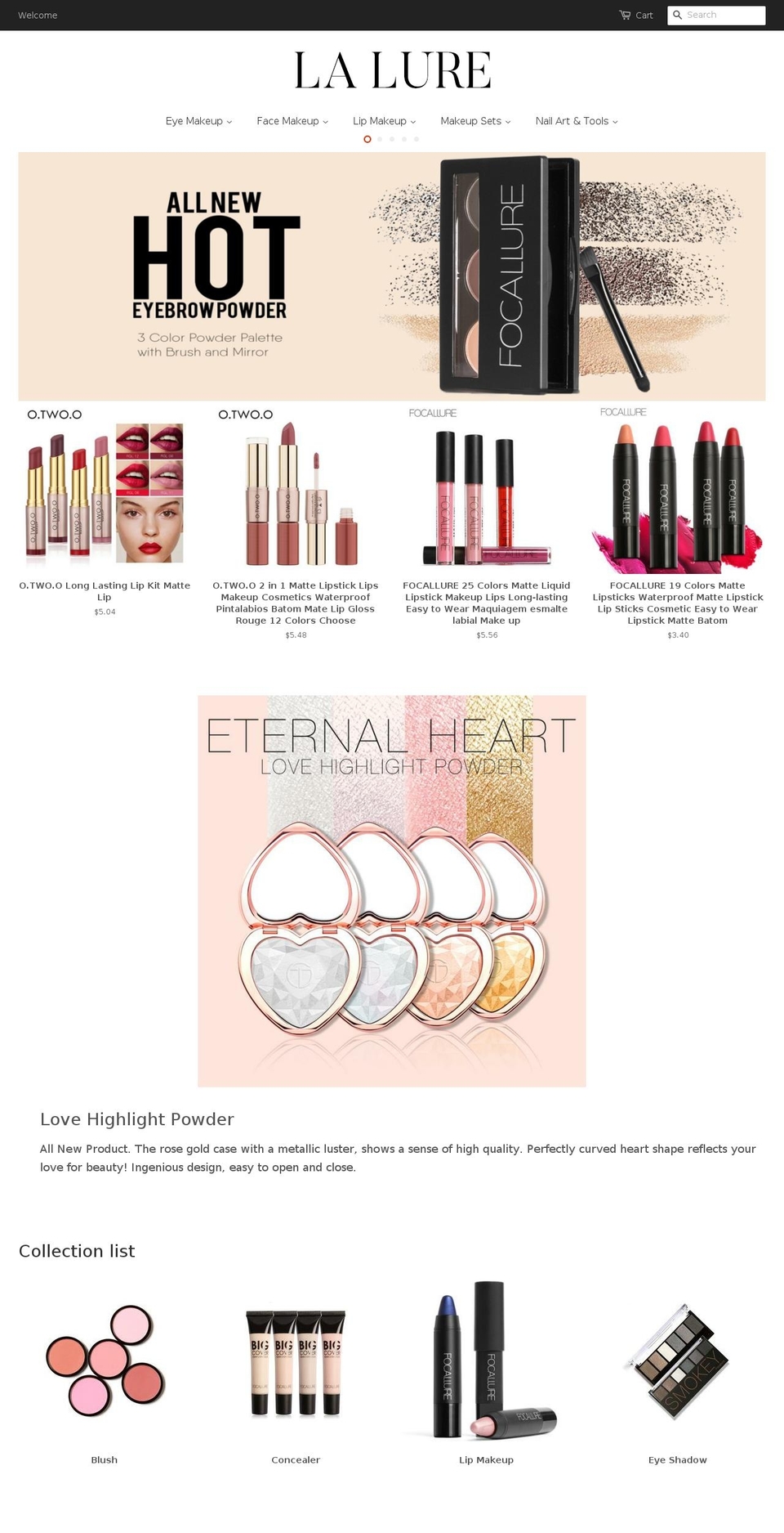 laleurre.com — Shopify storefront screenshot