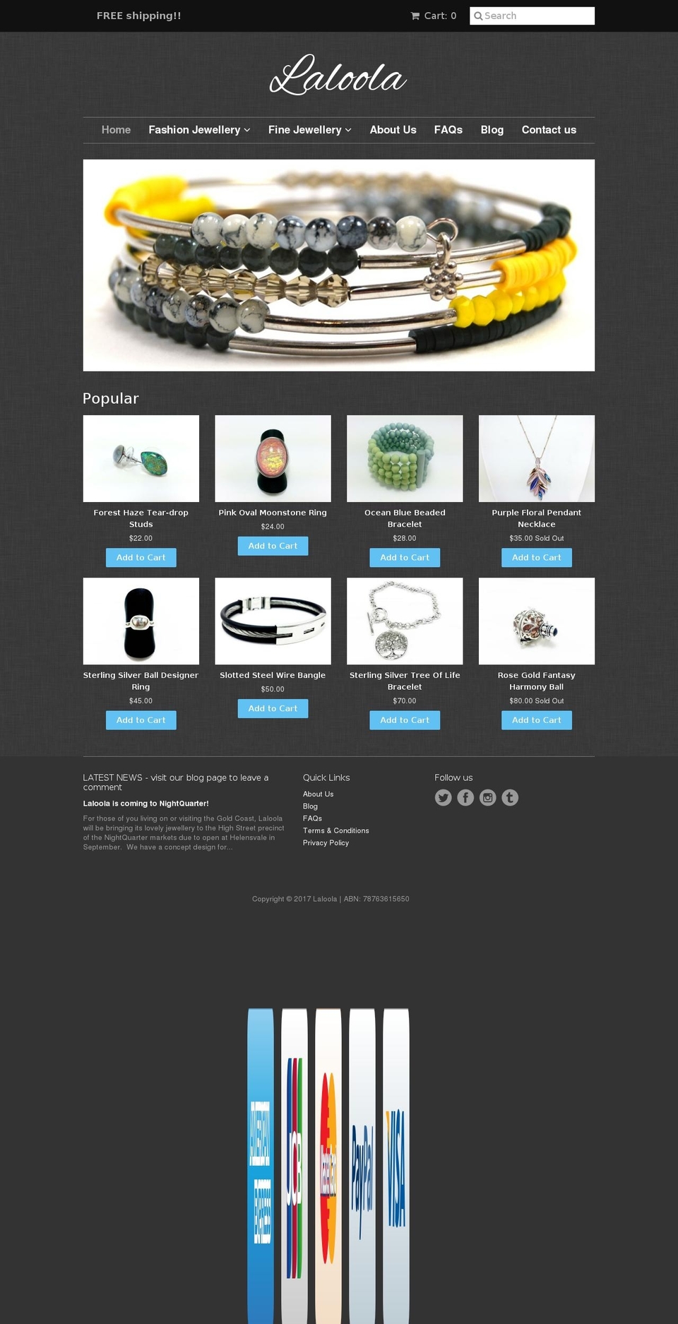 laloola.com shopify website screenshot