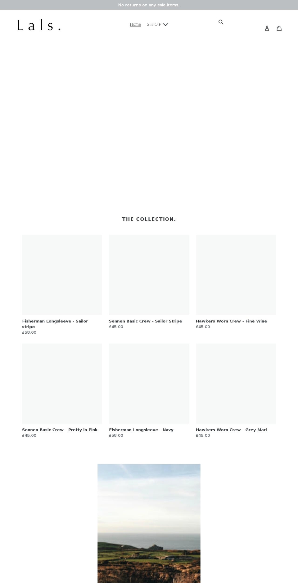 lalsthelabel.com shopify website screenshot