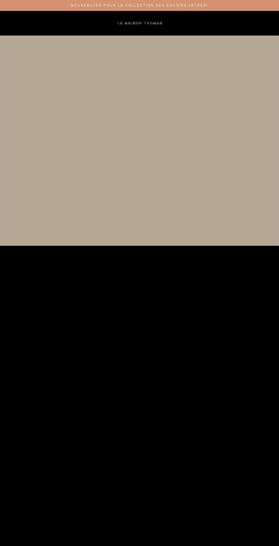 lamaisonthomas.com shopify website screenshot