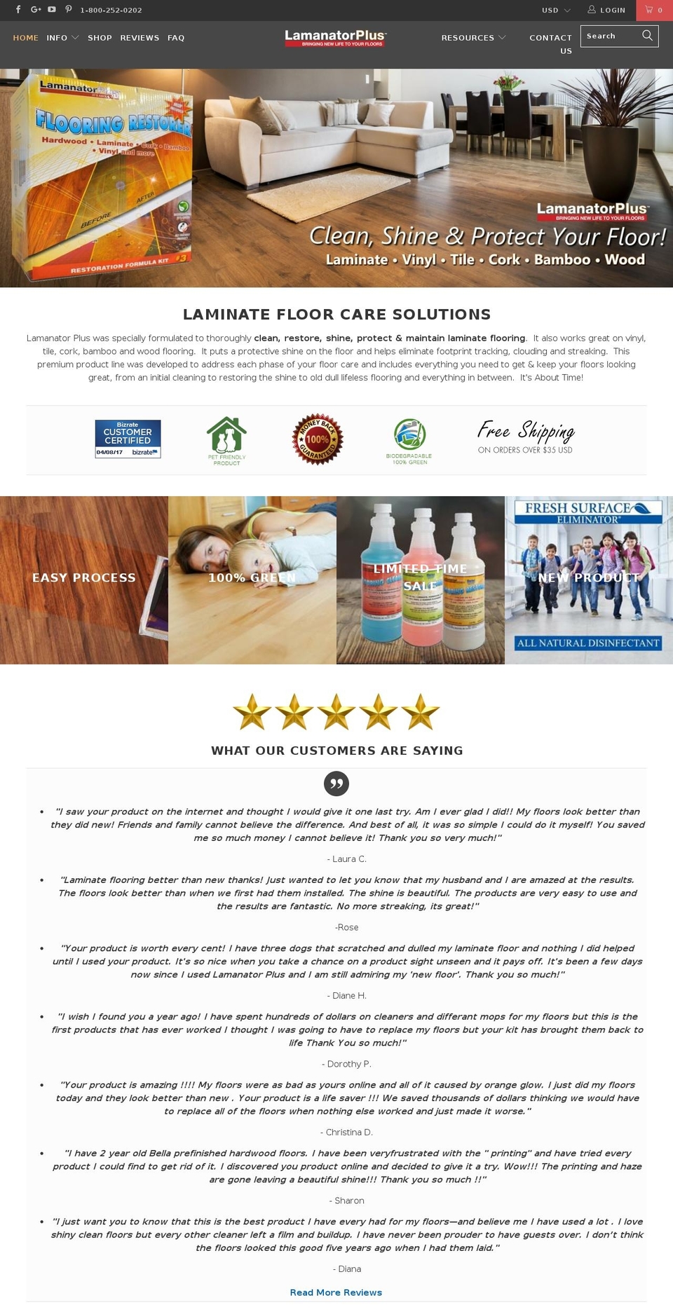 turbo-master Shopify theme site example lamanatorplus.ca