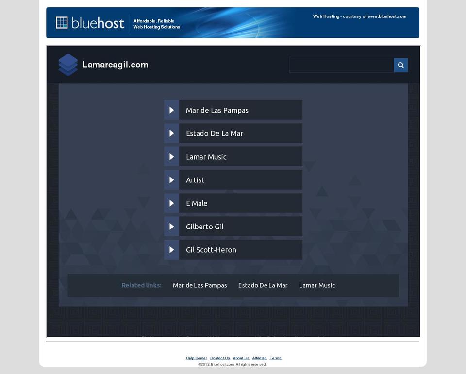 lamarcagil.com shopify website screenshot