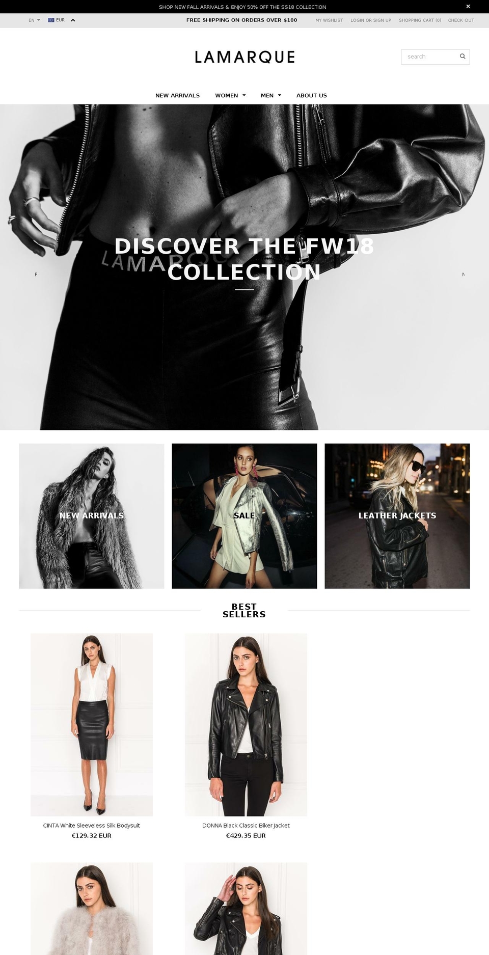 LaMarque NEW Bold tier 2 Shopify theme site example lamarqueshop.com