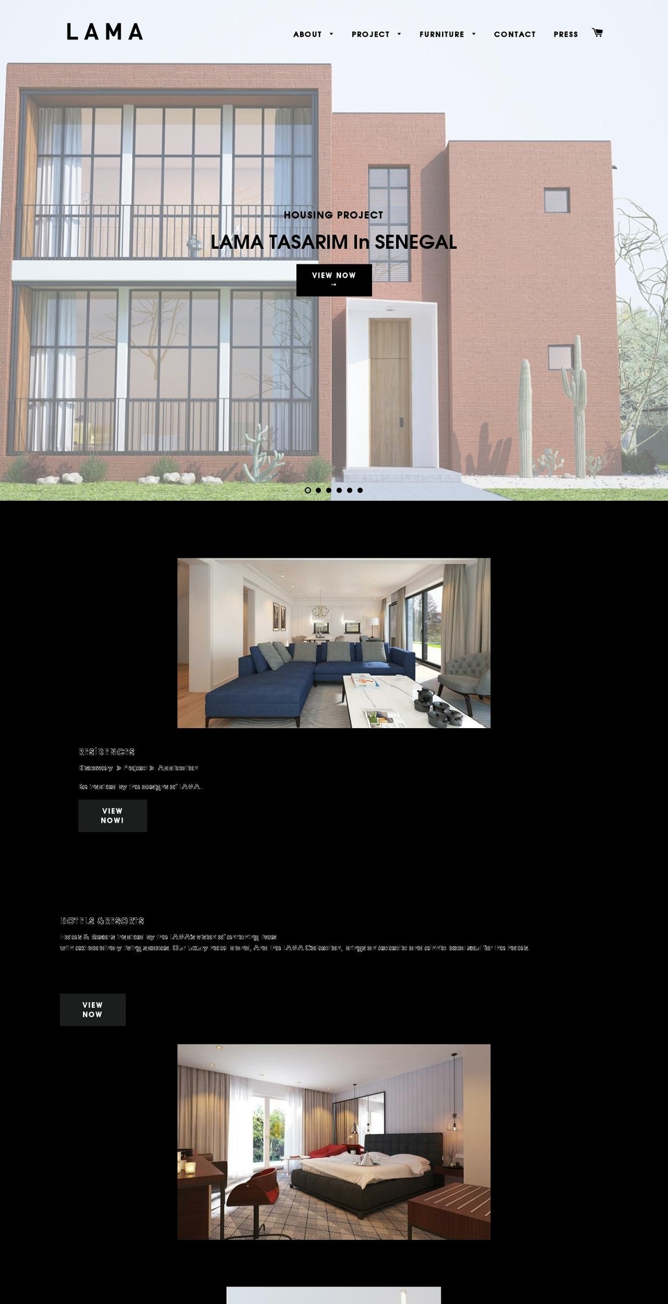 lamatasarim.com shopify website screenshot