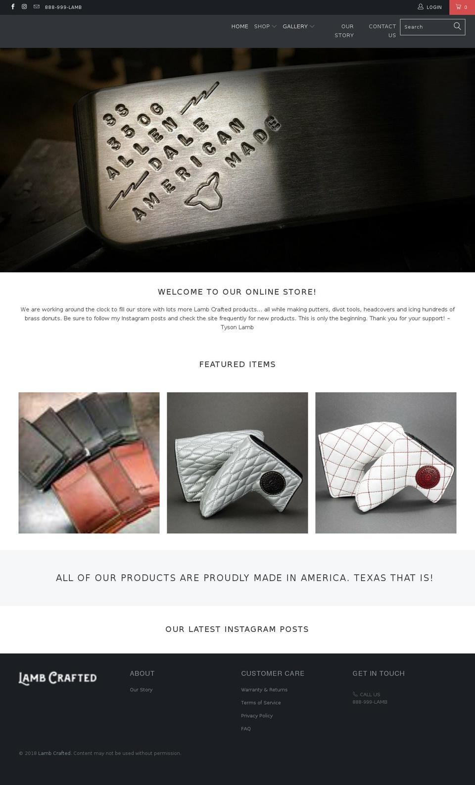Turbo-1.2.0-Nov-23-2016 Shopify theme site example lambcrafted.com
