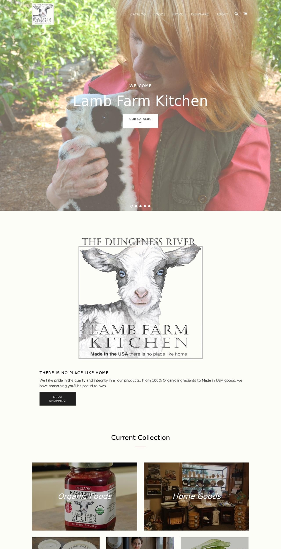lambfarmkitchen.com shopify website screenshot