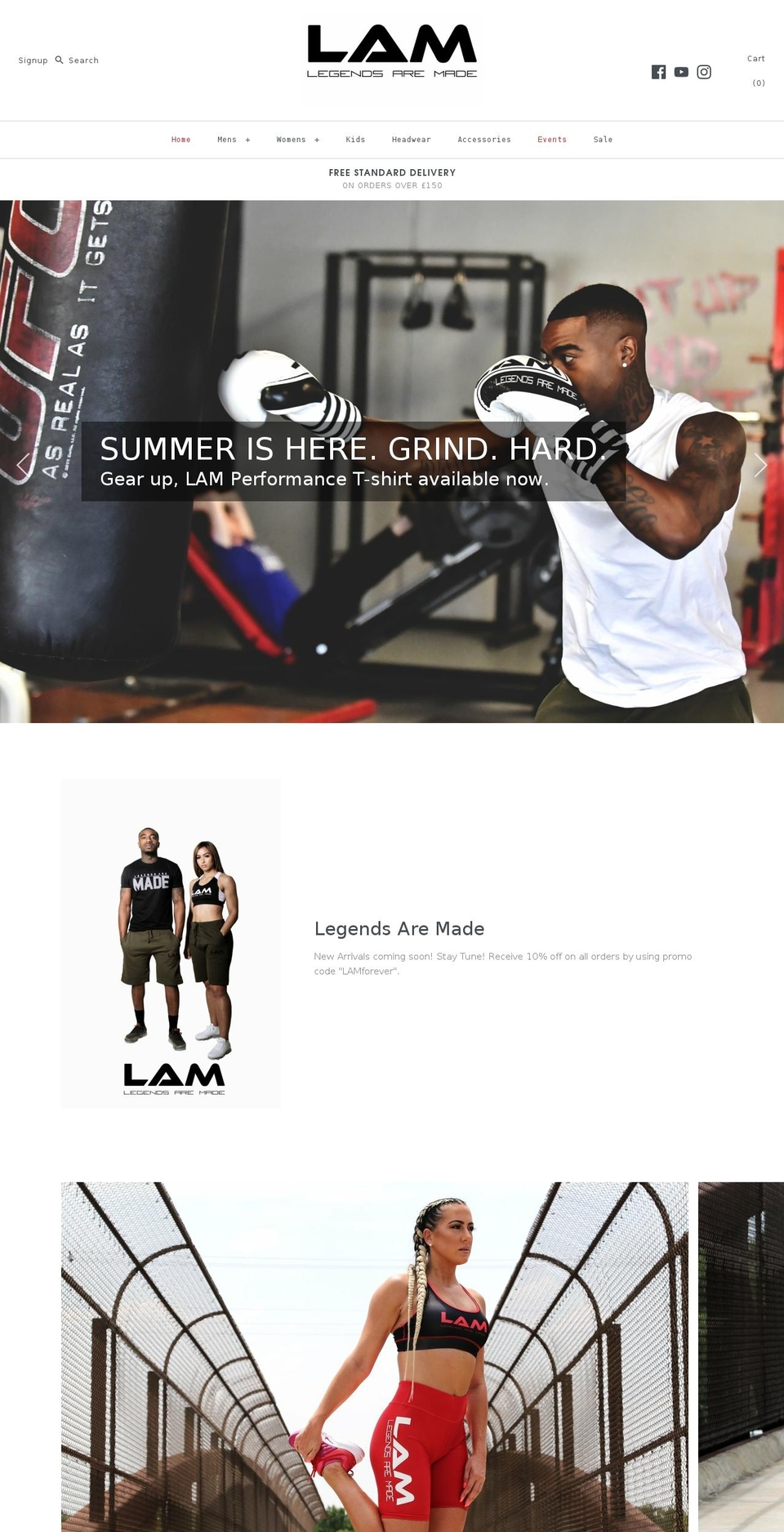lamforever.com shopify website screenshot