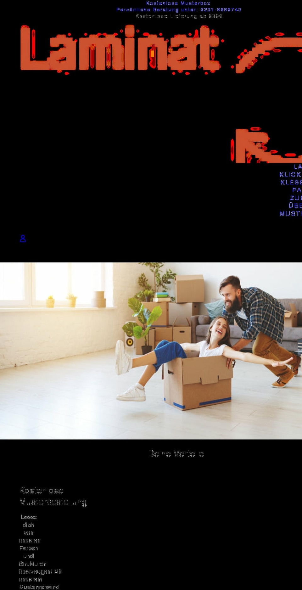 laminat-shop24.com shopify website screenshot