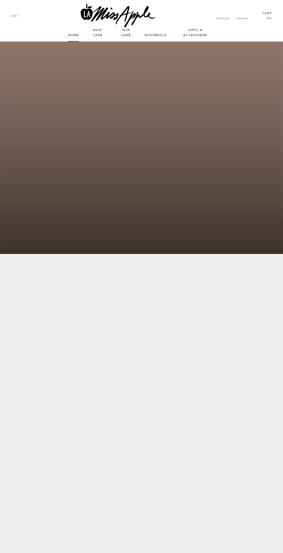 lamissapple.com shopify website screenshot