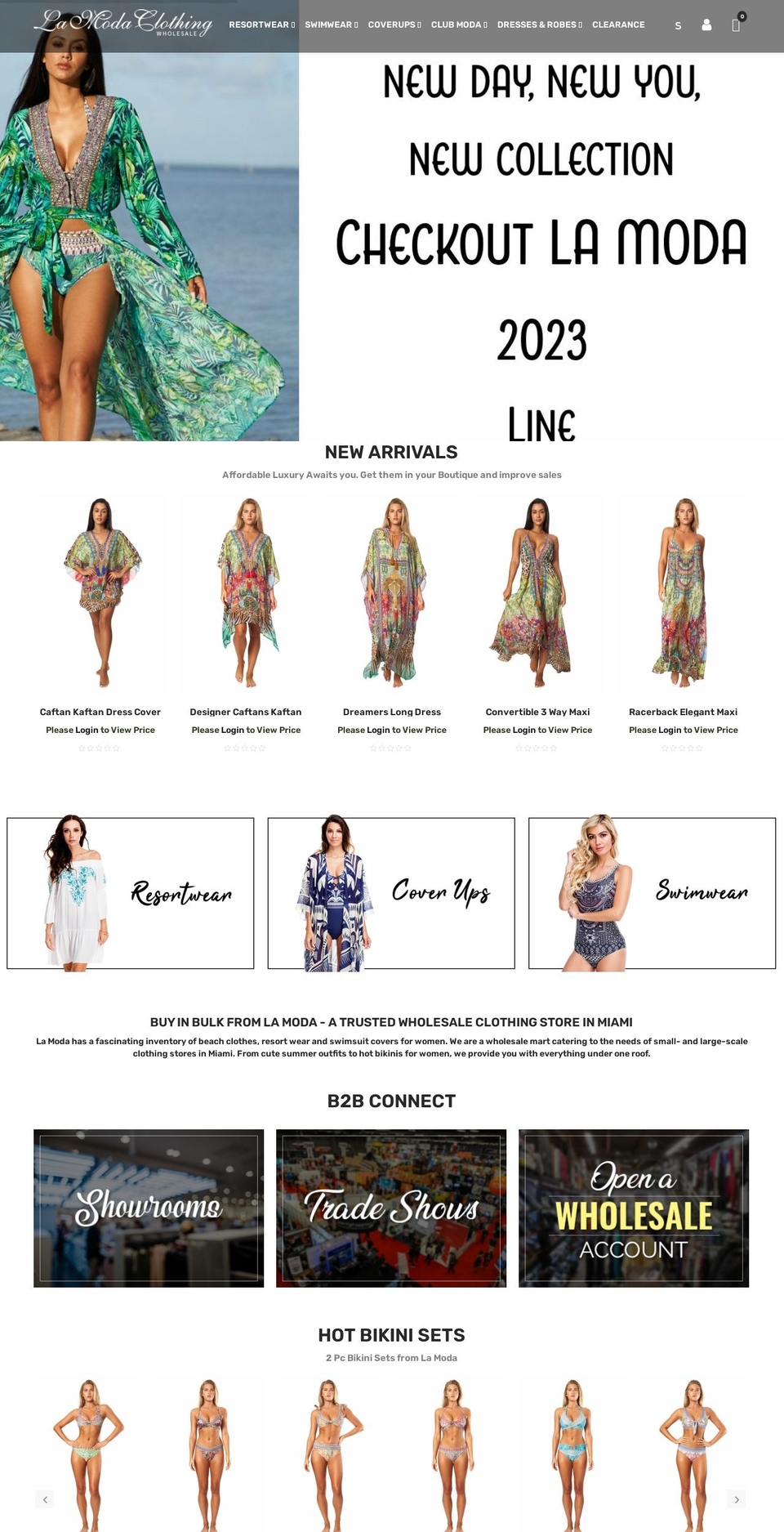lamodaclothings.com shopify website screenshot