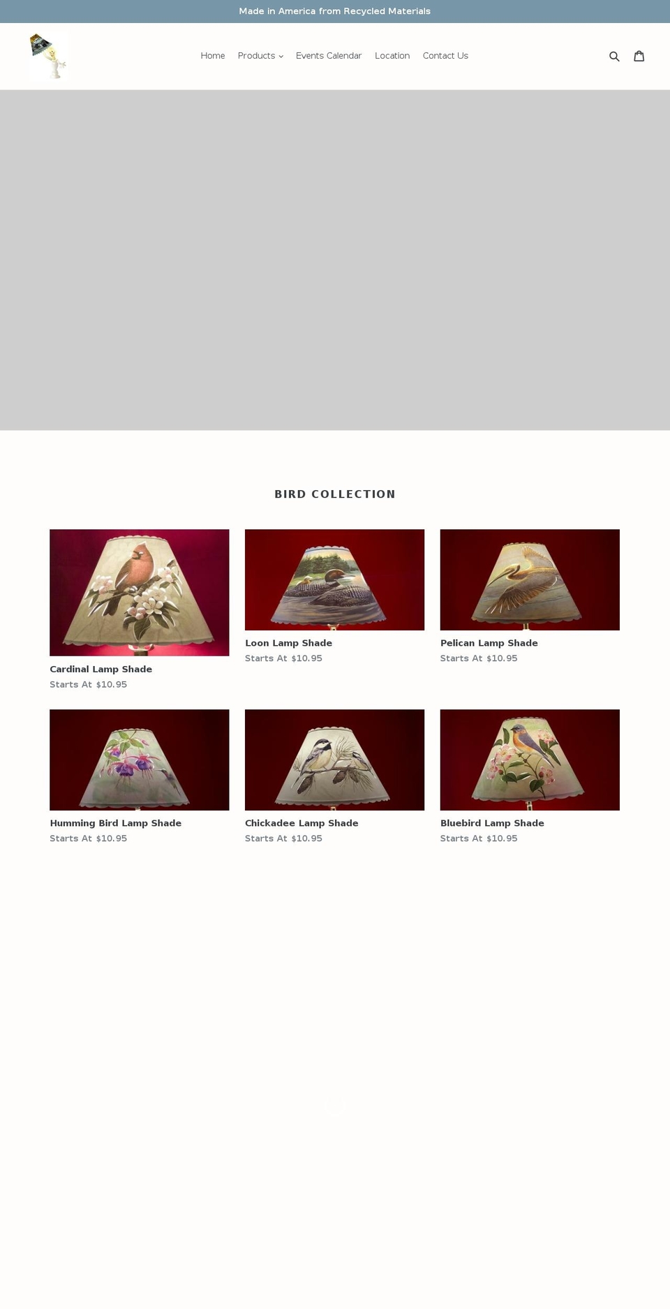 lamp-hats.com shopify website screenshot