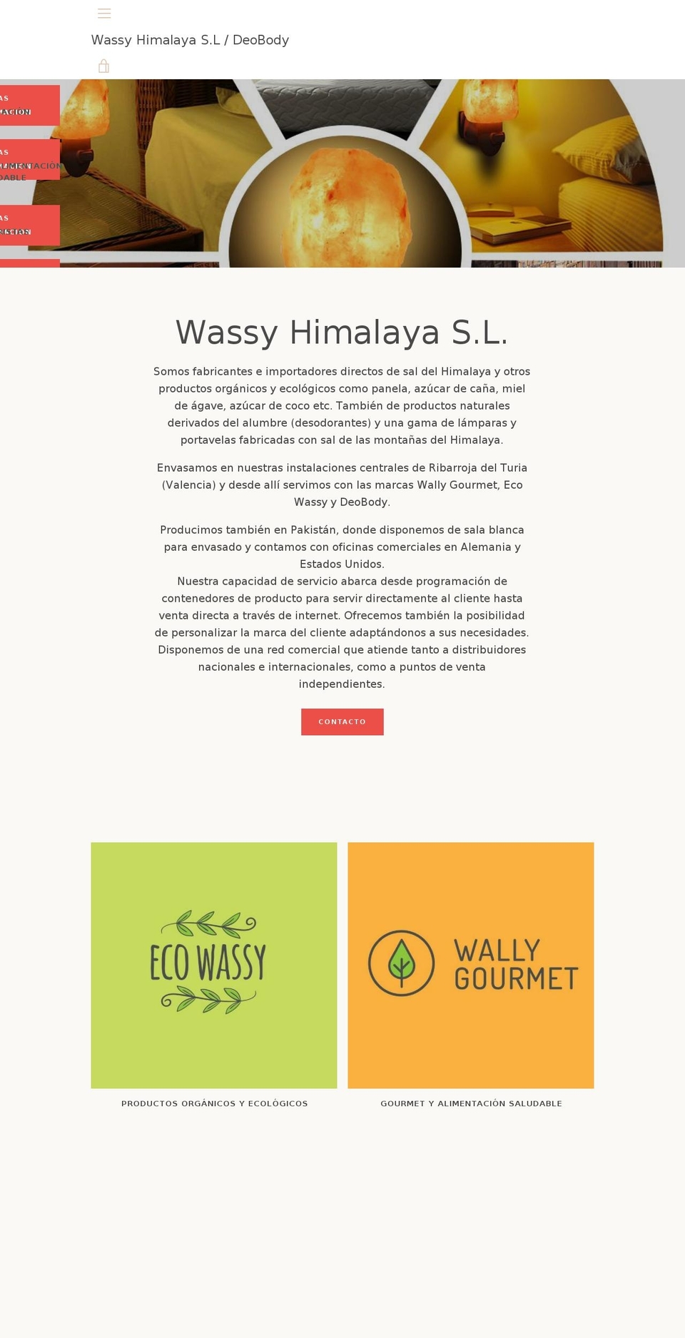 NARRATIVE IN USE Shopify theme site example lamparadesal.com
