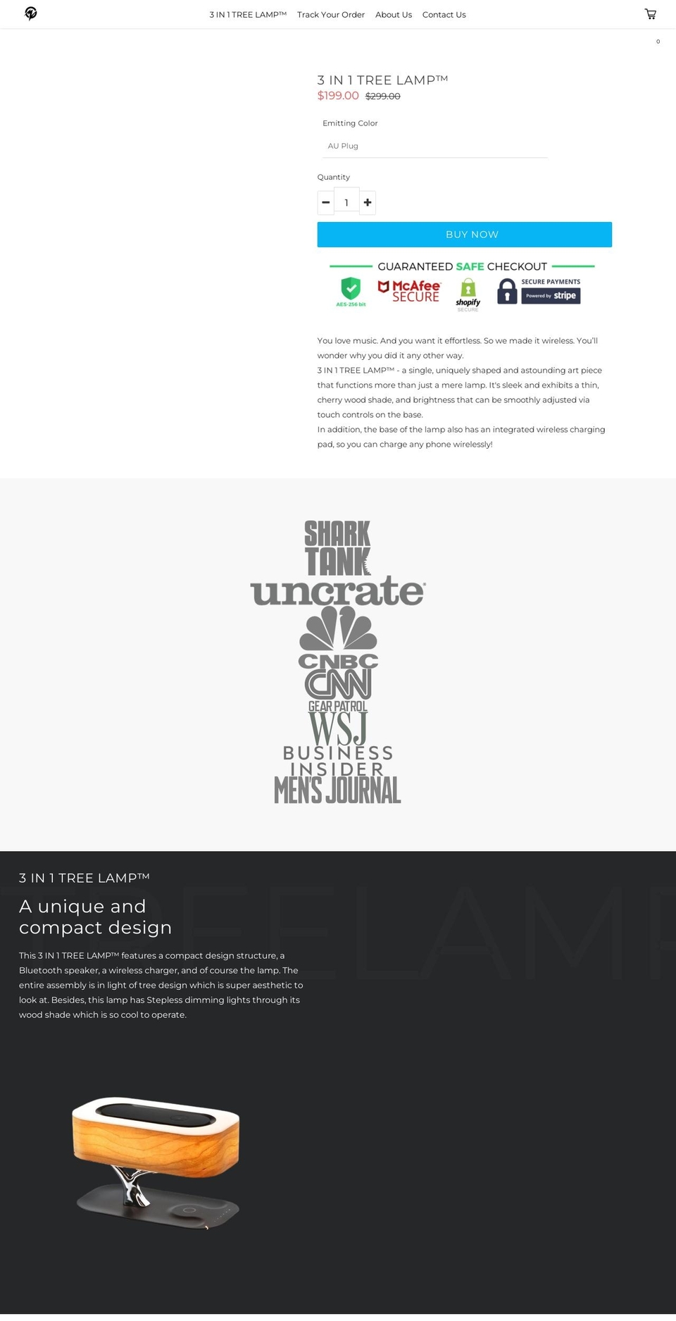 Mtcourses Shopify theme site example lampgadg.com