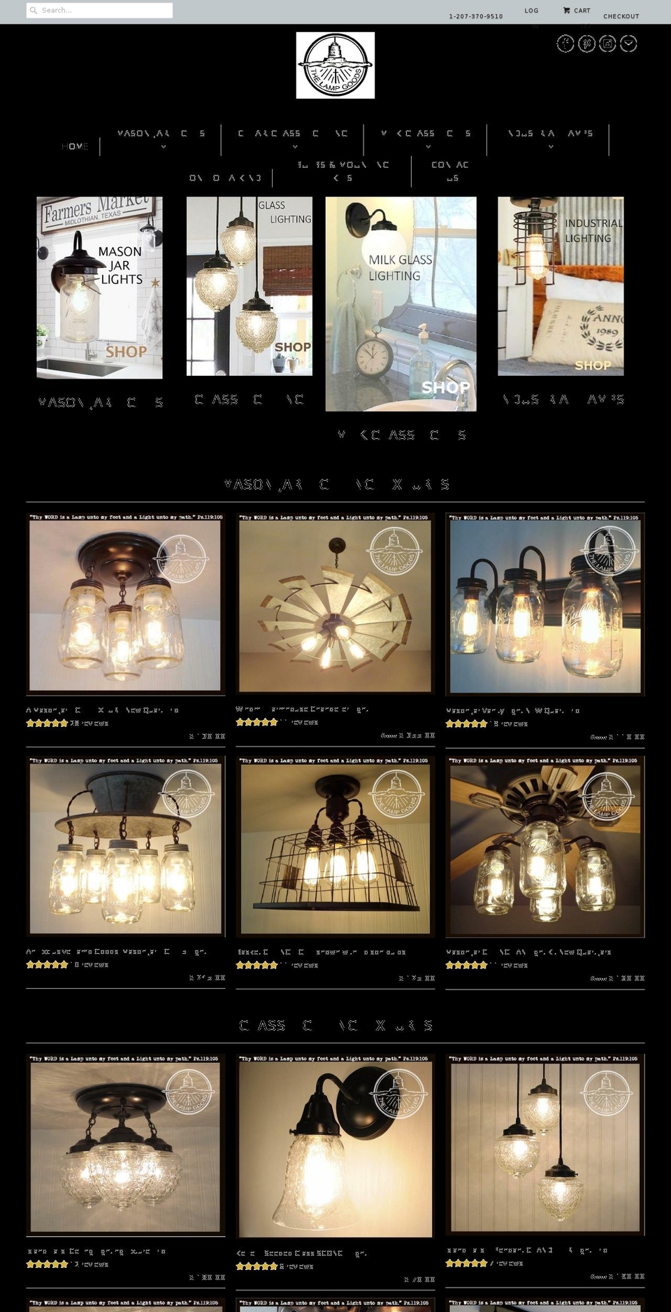 lamplooks.com shopify website screenshot