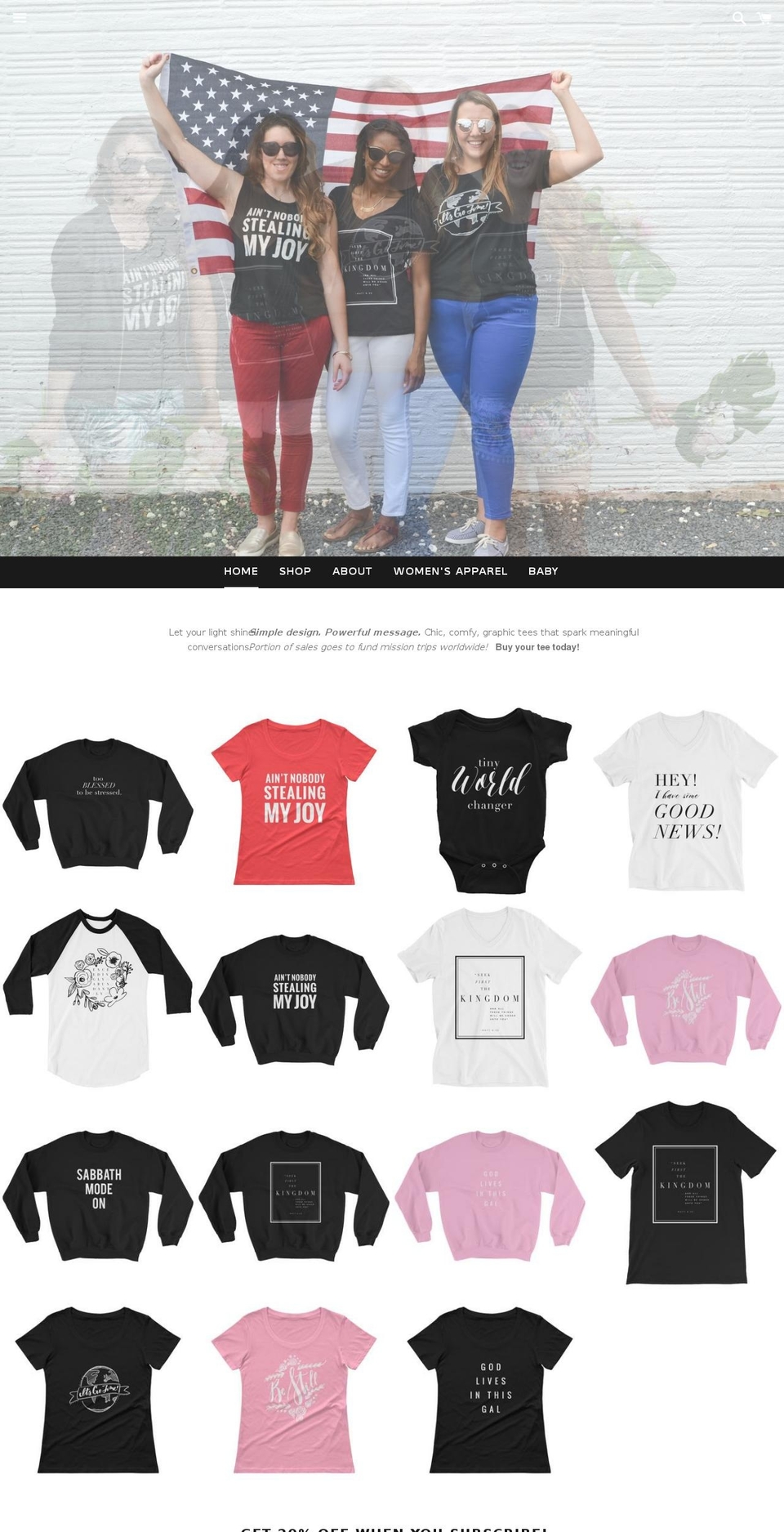 lamppostprints.com — Shopify storefront screenshot