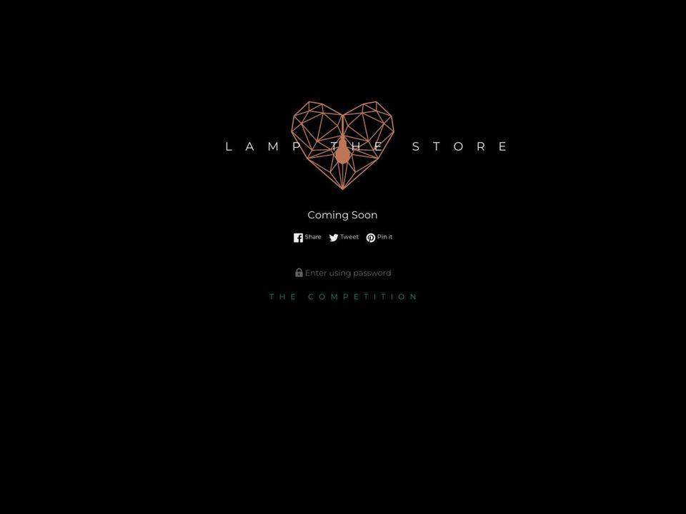 lampthestore.com — Shopify storefront screenshot