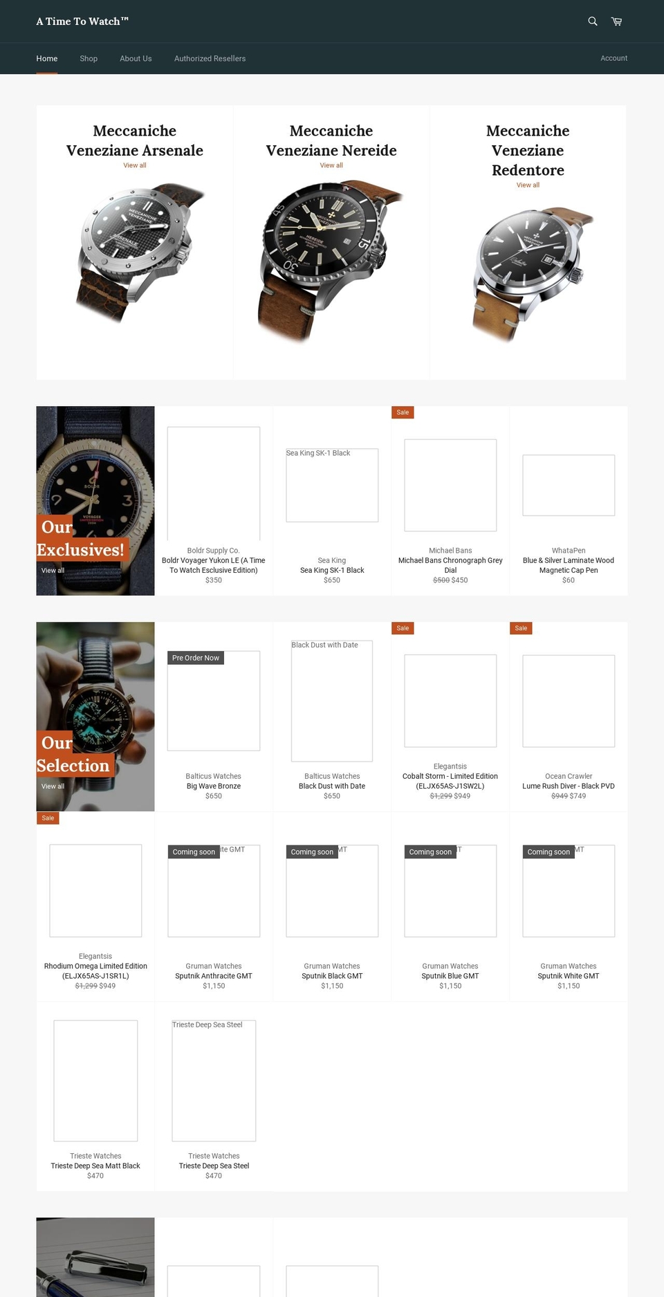 lamusaeternaboutique.co shopify website screenshot