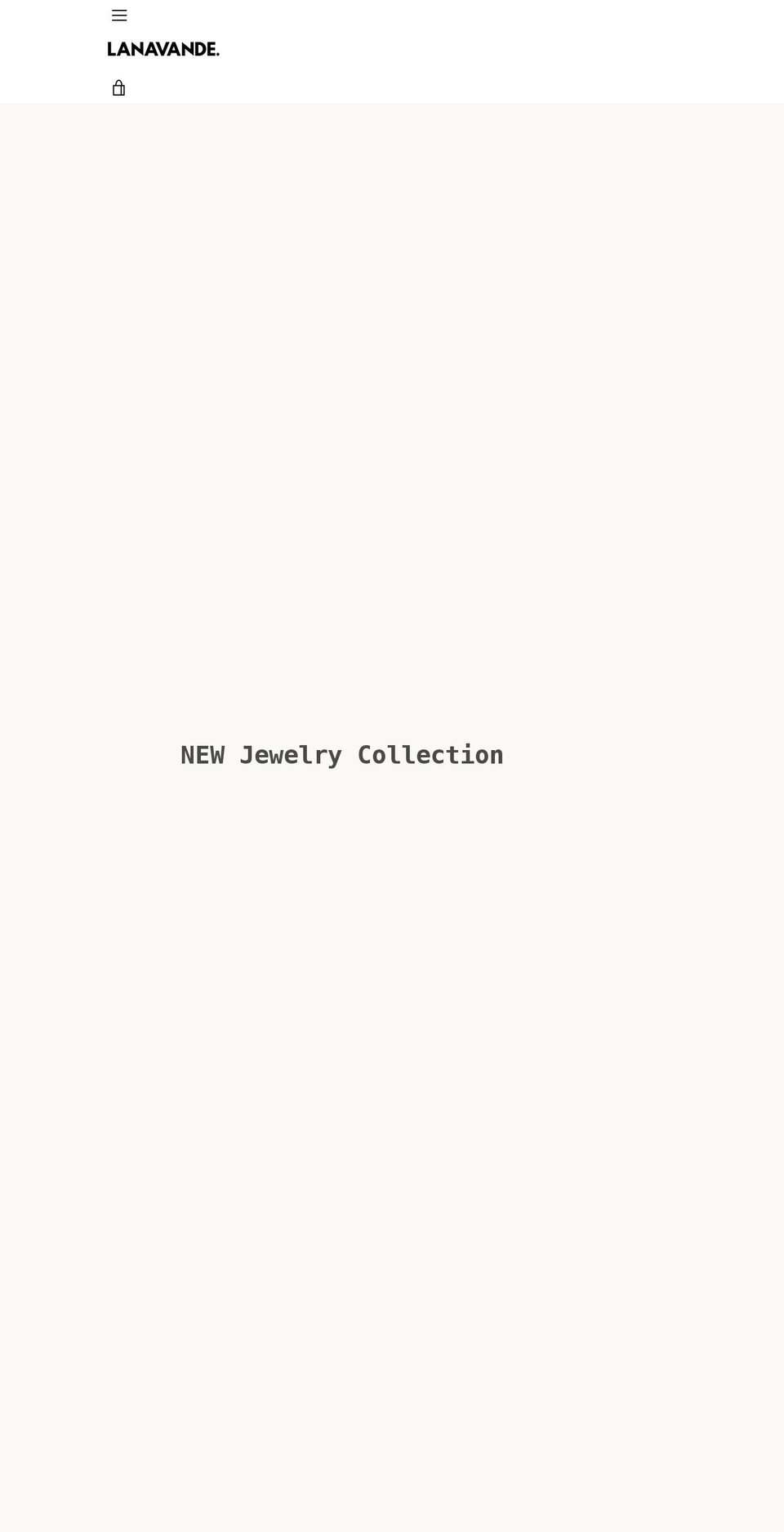 lanavande.myshopify.com shopify website screenshot