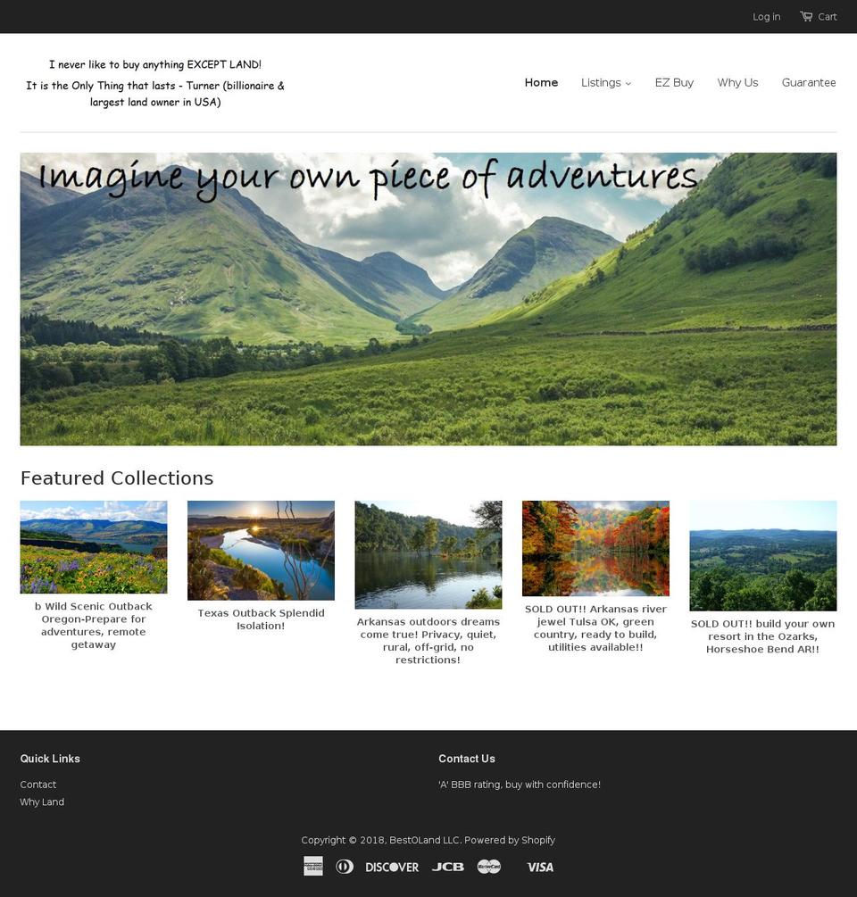 landbuddy.biz shopify website screenshot