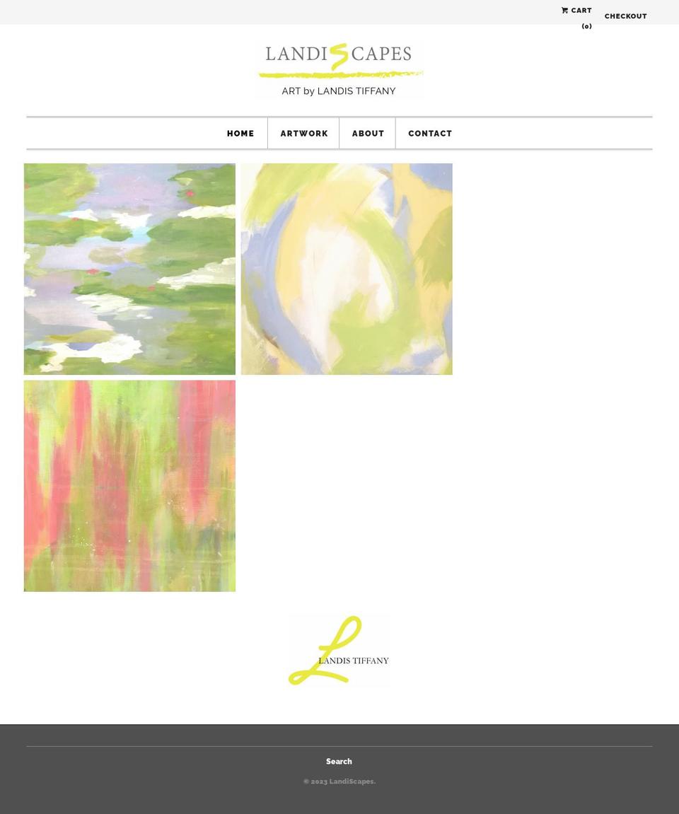 landiscapes.net shopify website screenshot