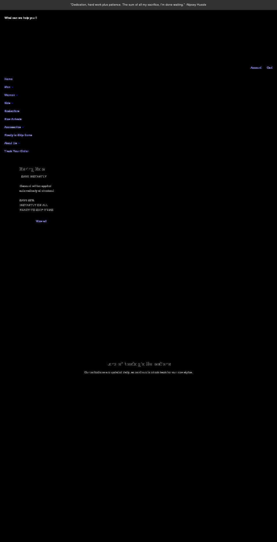 landofnostalgia.com shopify website screenshot