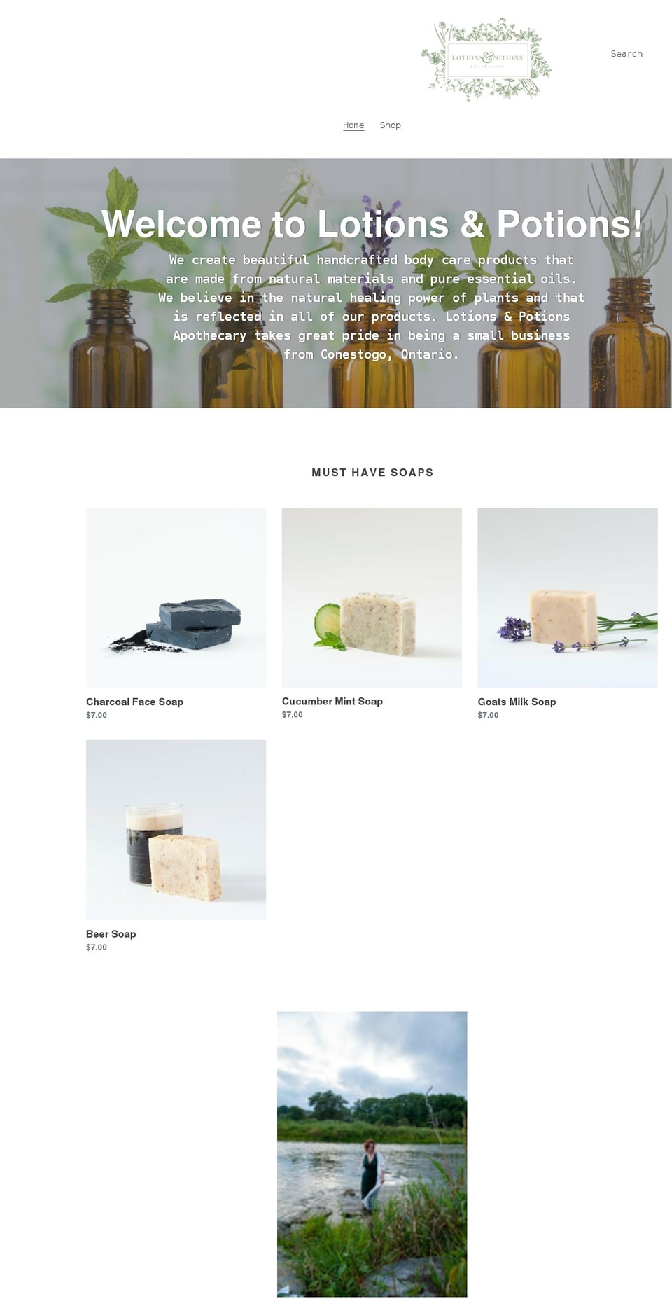 landp.ca shopify website screenshot