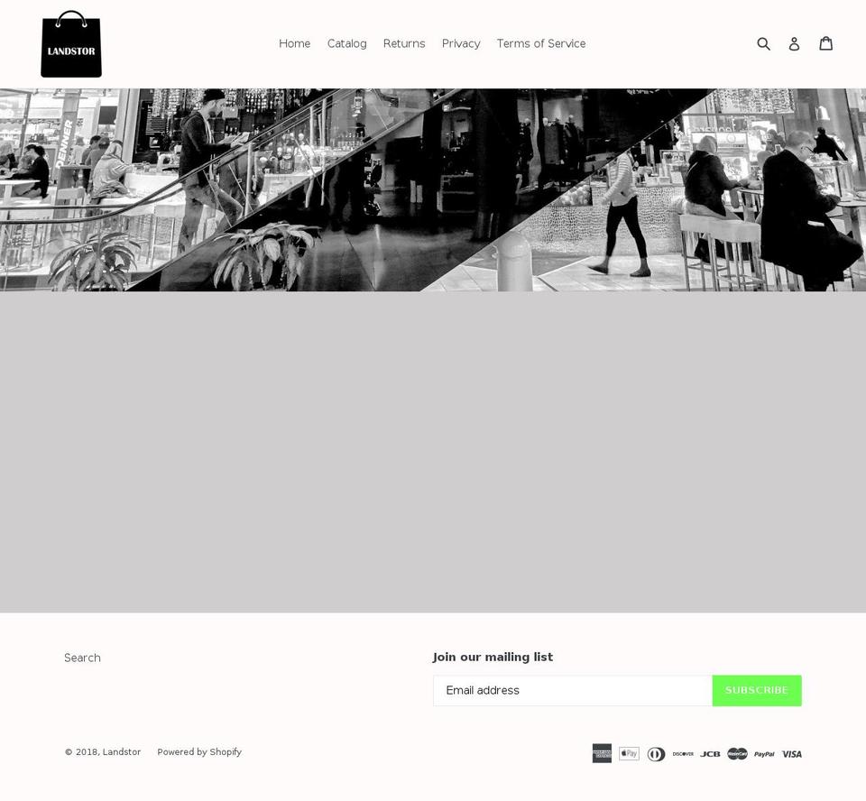 landstor.com — Shopify storefront screenshot