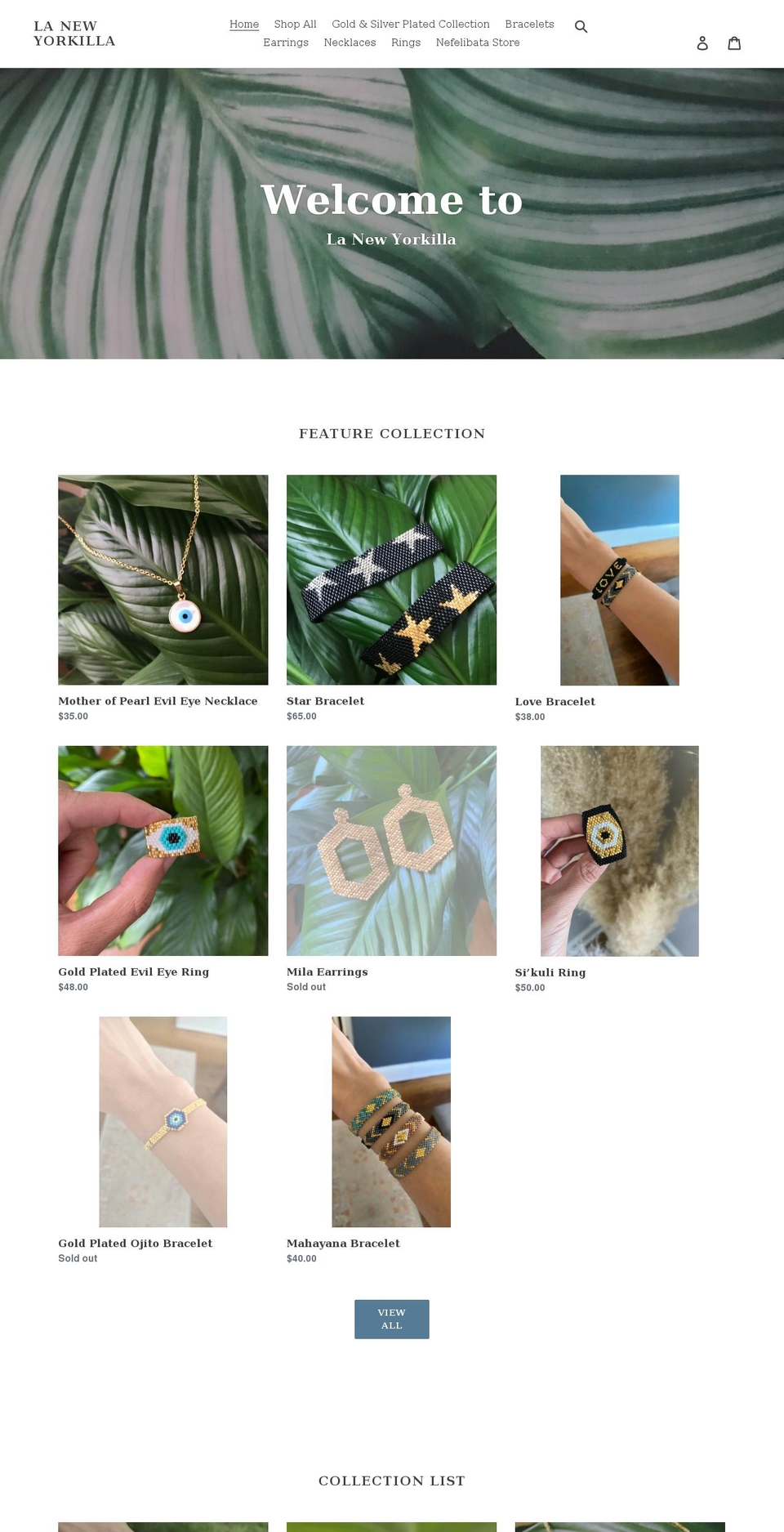 lanewyorkilla.com shopify website screenshot