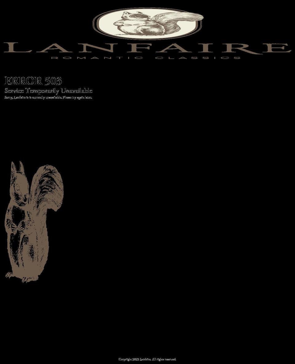 lanfaire.com — Shopify storefront screenshot