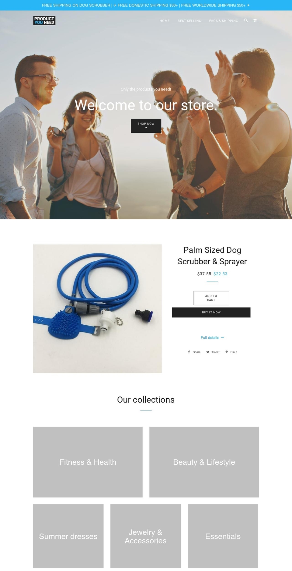 langeray.com — Shopify storefront screenshot