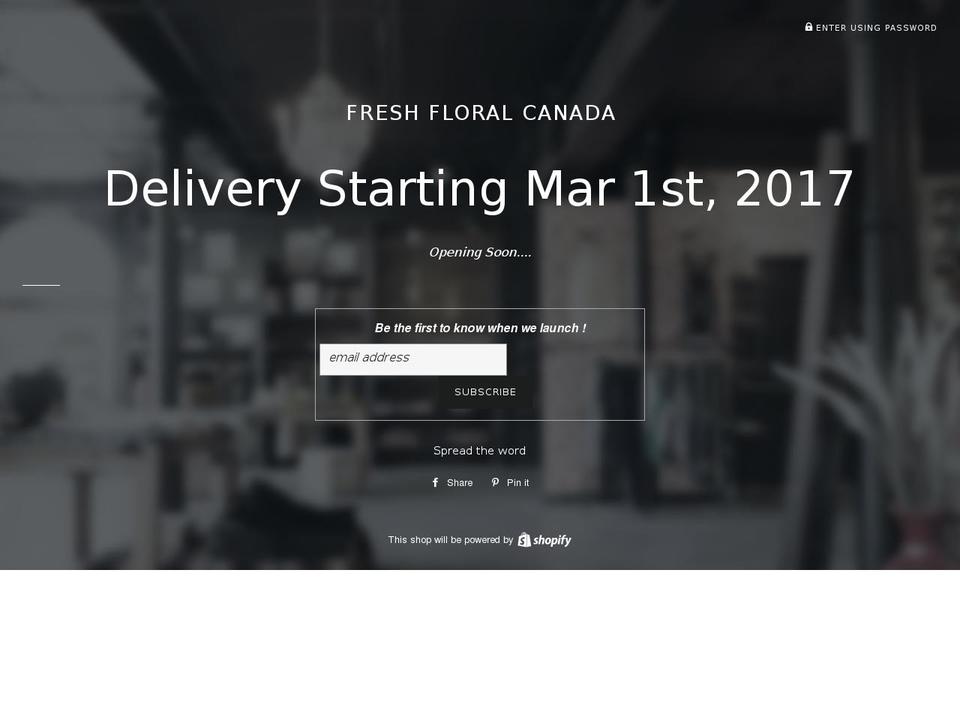 langleyfreshflowers.com shopify website screenshot