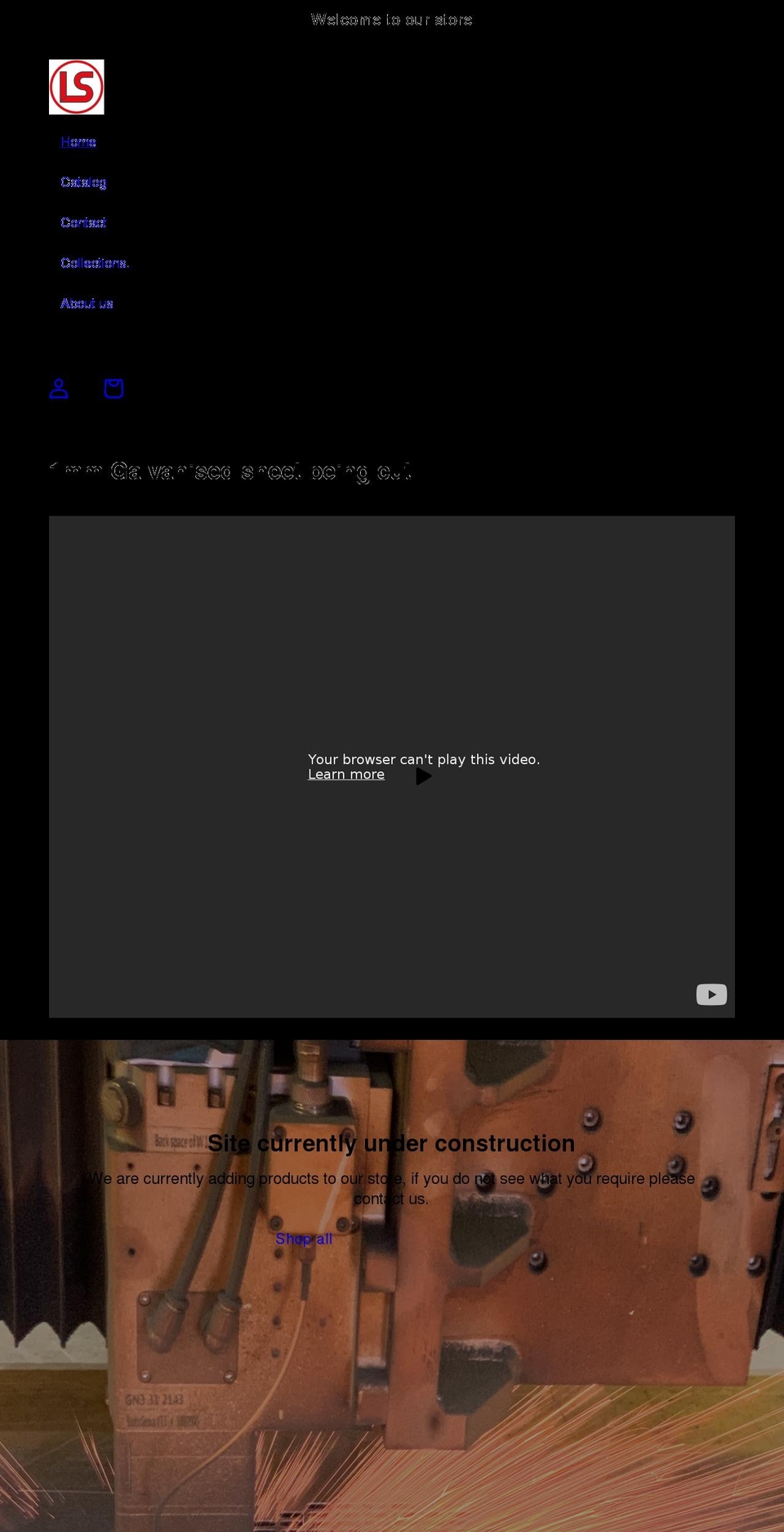 langleylaser.com shopify website screenshot