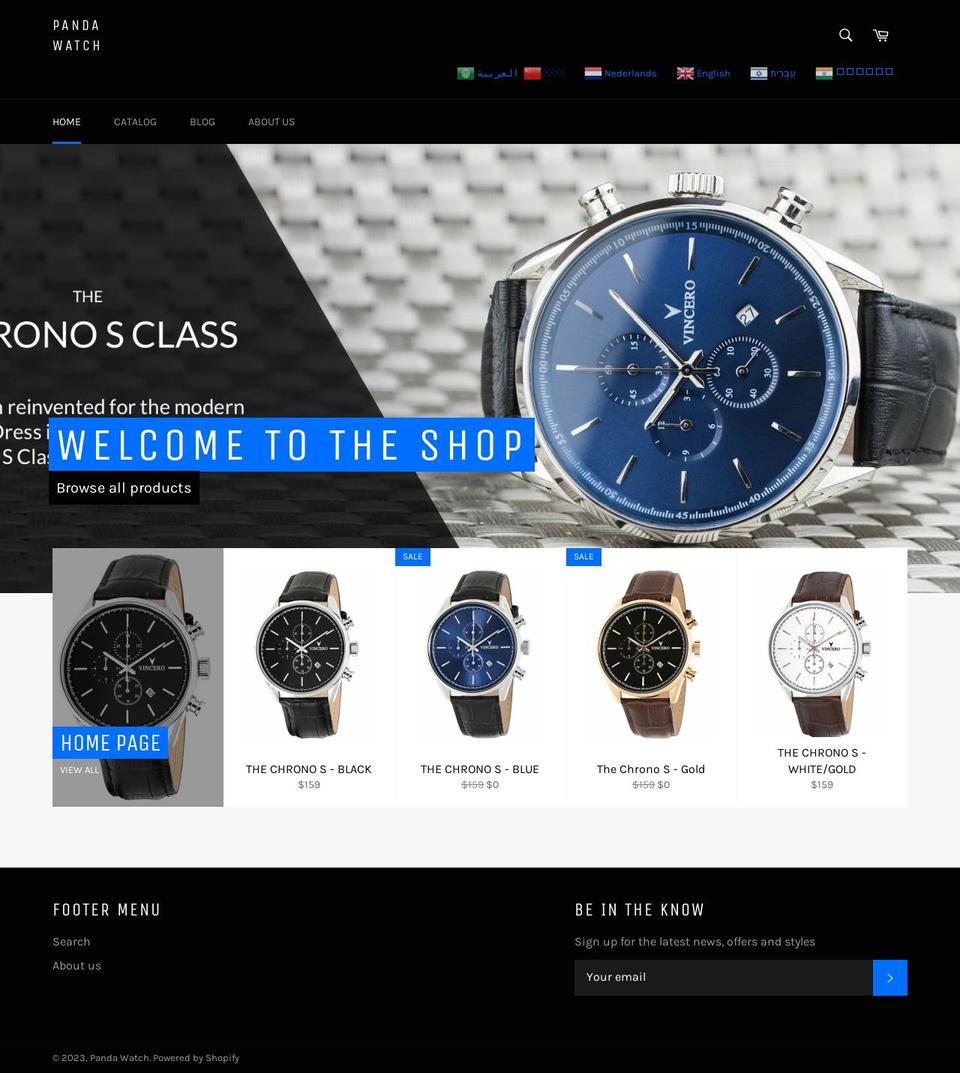 language-panda.myshopify.com shopify website screenshot