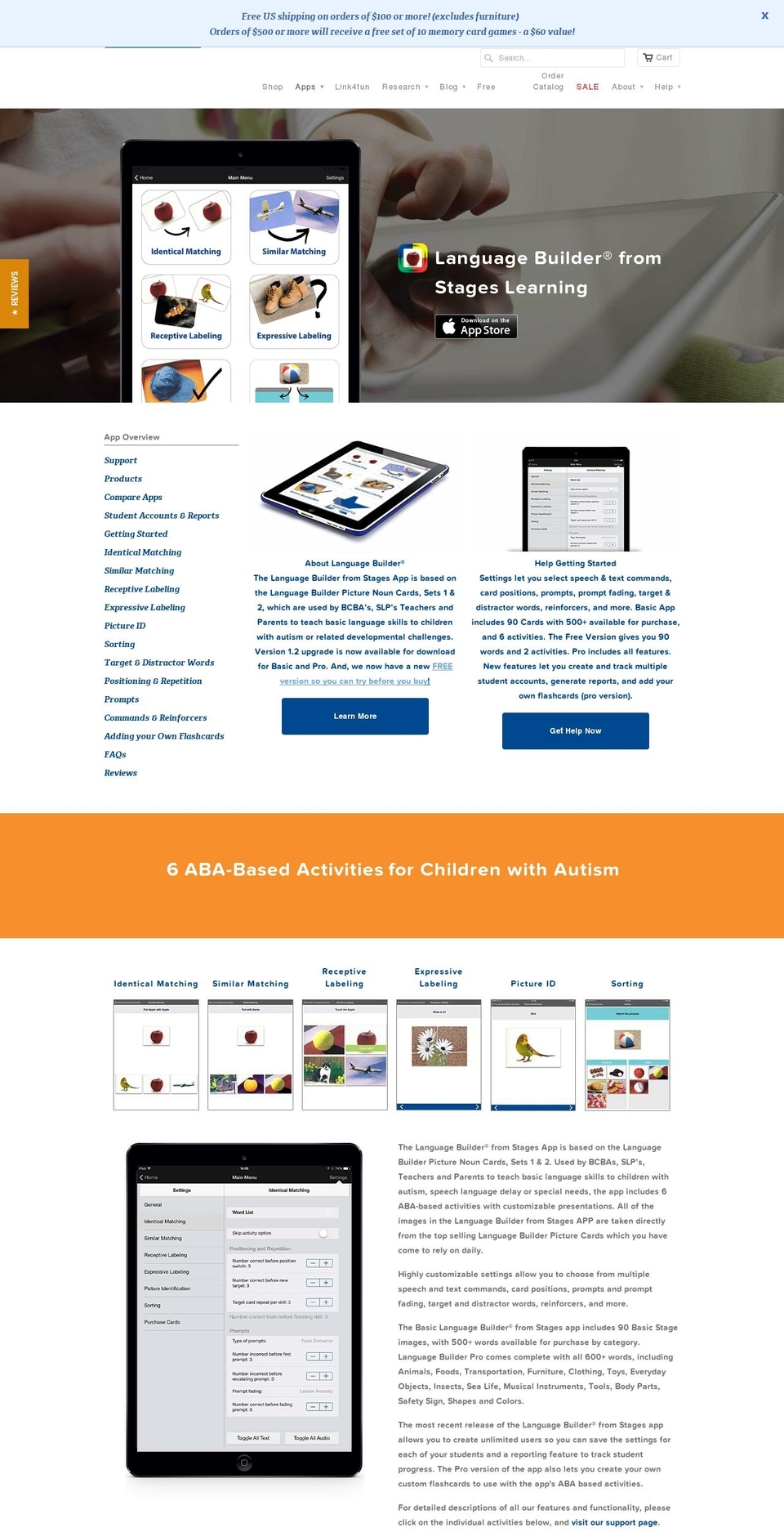 languagebuilderapp.com shopify website screenshot