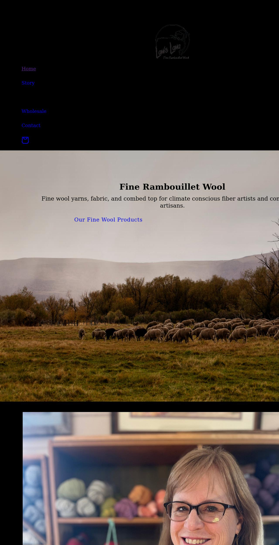 lanislana.com shopify website screenshot