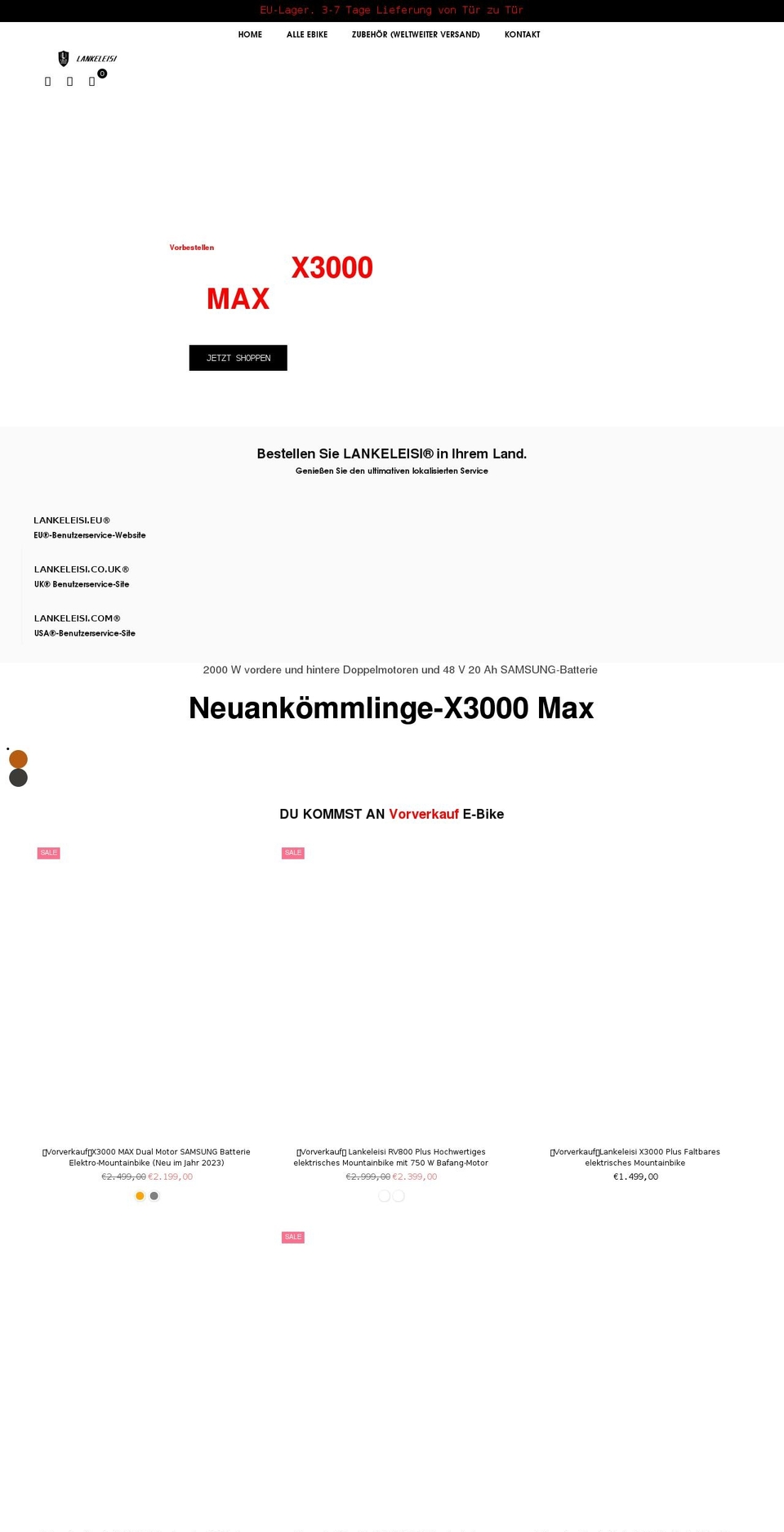 lankeleisi.ch shopify website screenshot