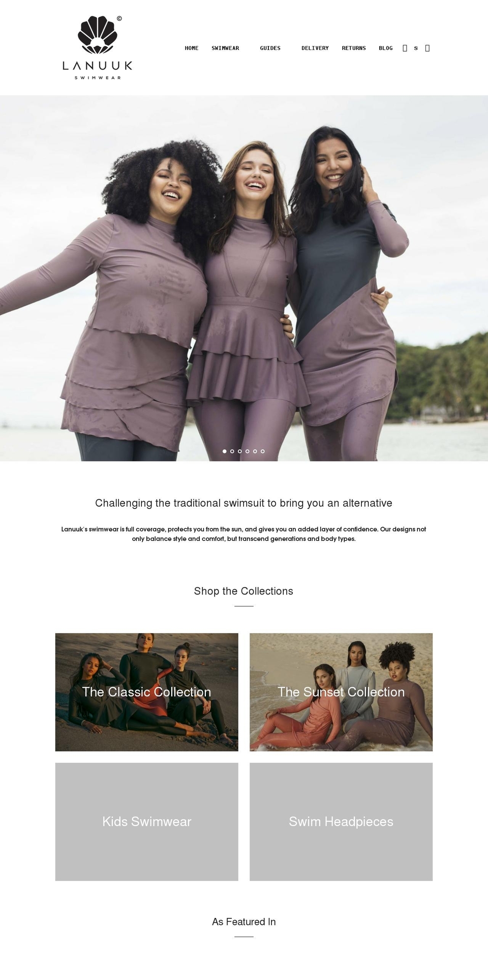 lanuuk.com shopify website screenshot