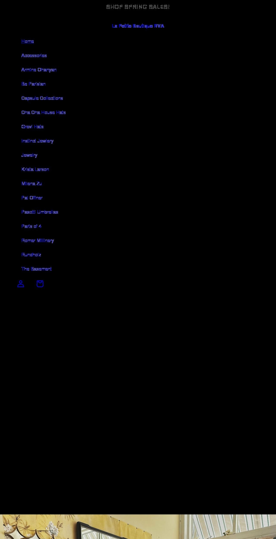 lapetiteboutiquerva.com — Shopify storefront screenshot