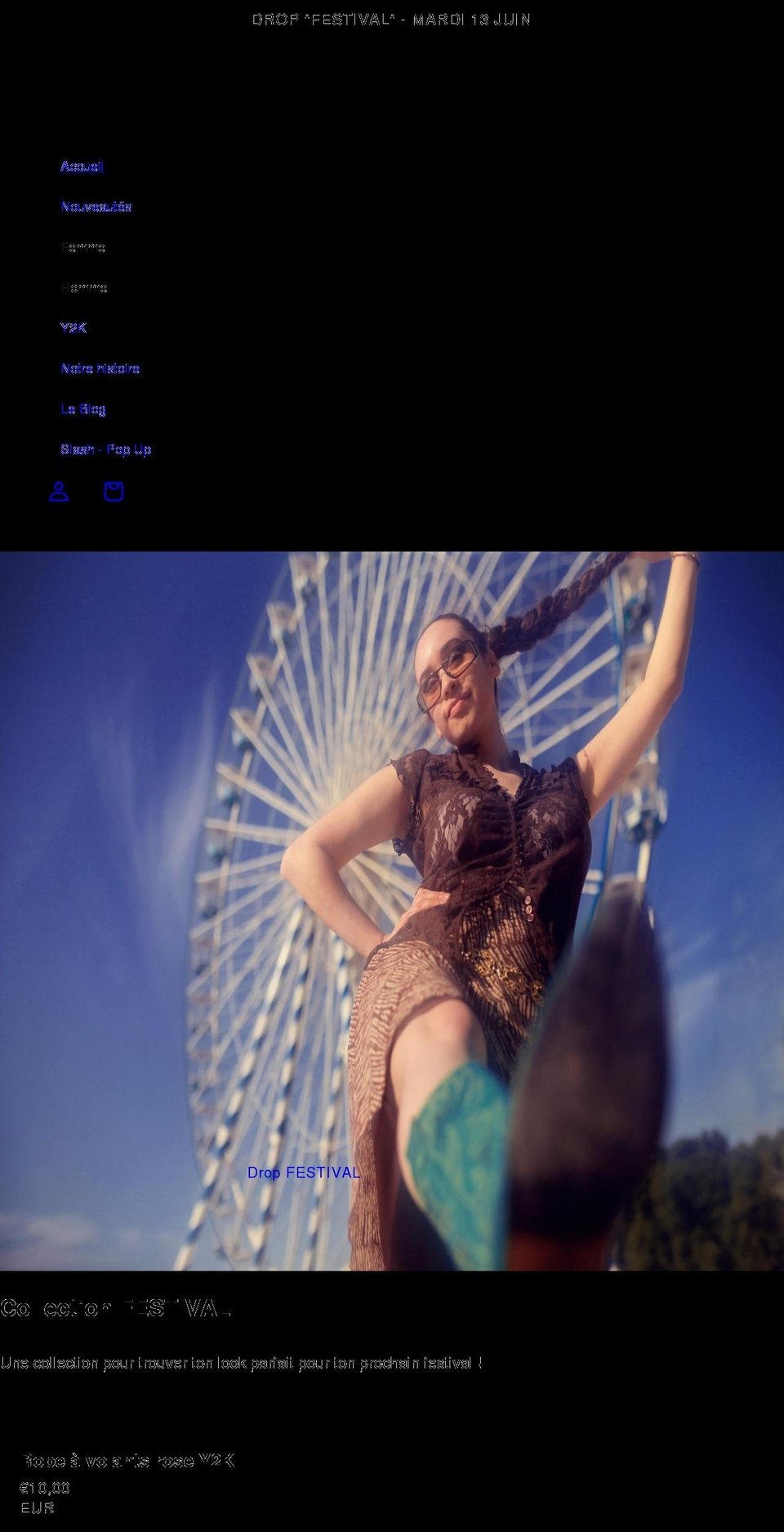 lapetitecanaillevintage.com shopify website screenshot