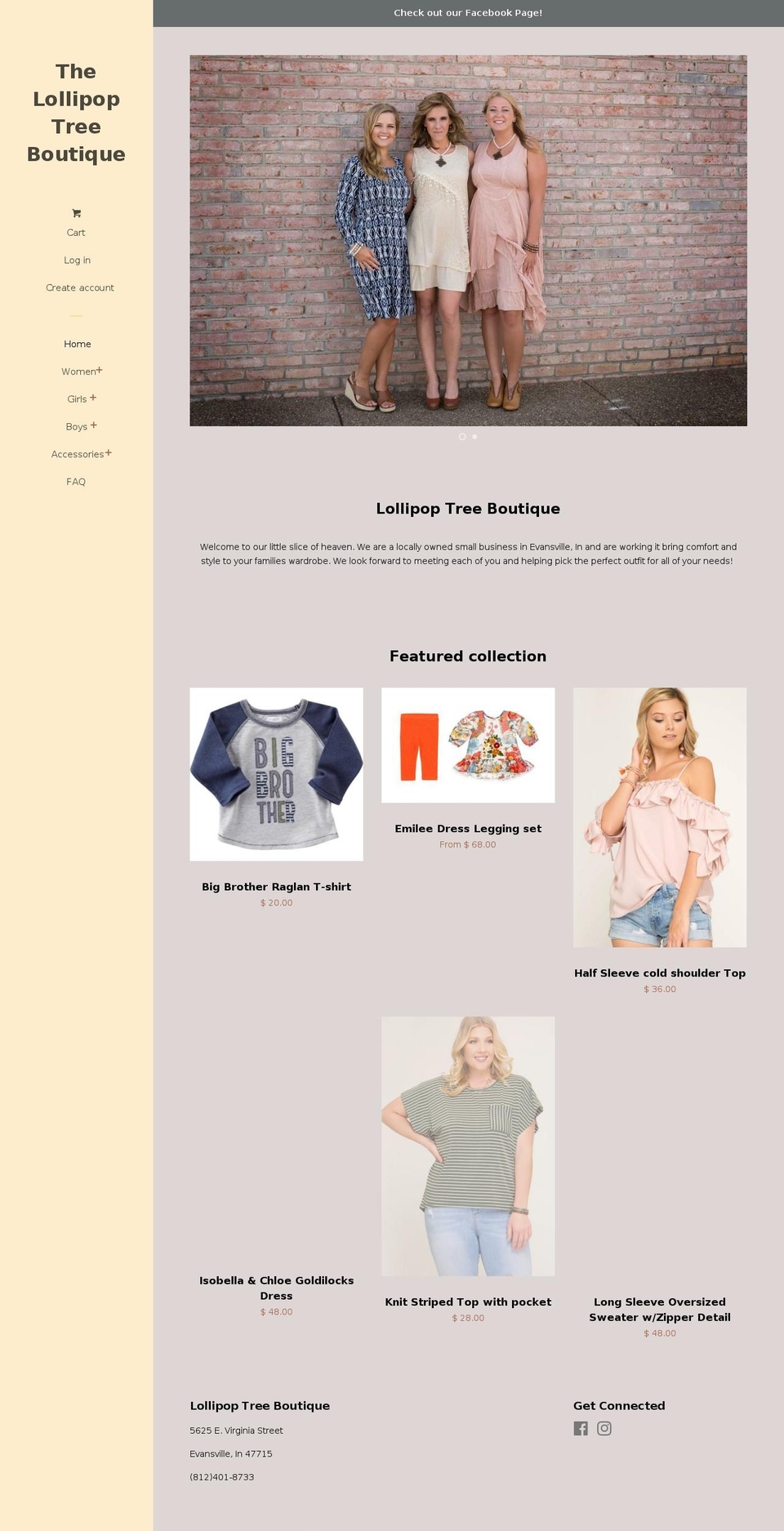 lapetitedemoiselle.com — Shopify storefront screenshot