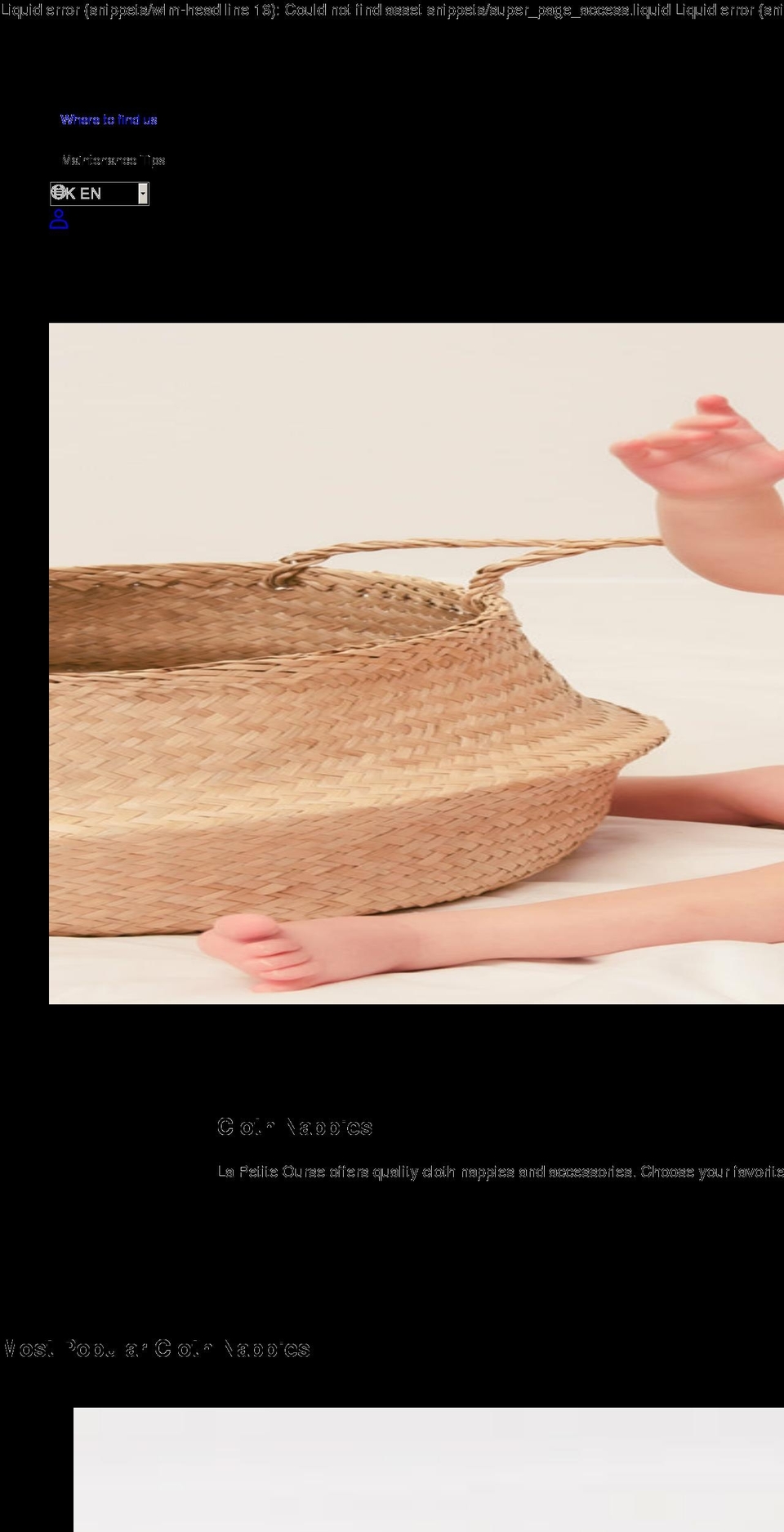 lapetiteourseuk.com shopify website screenshot