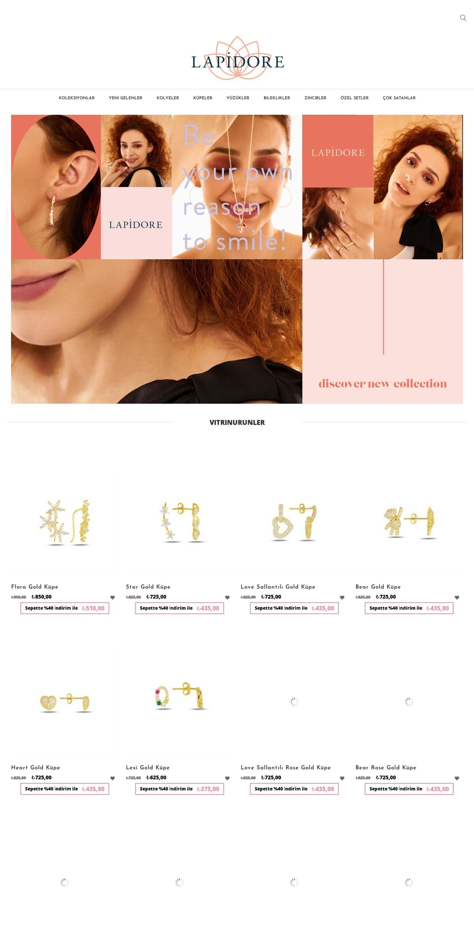 lapidore.com — Shopify storefront screenshot