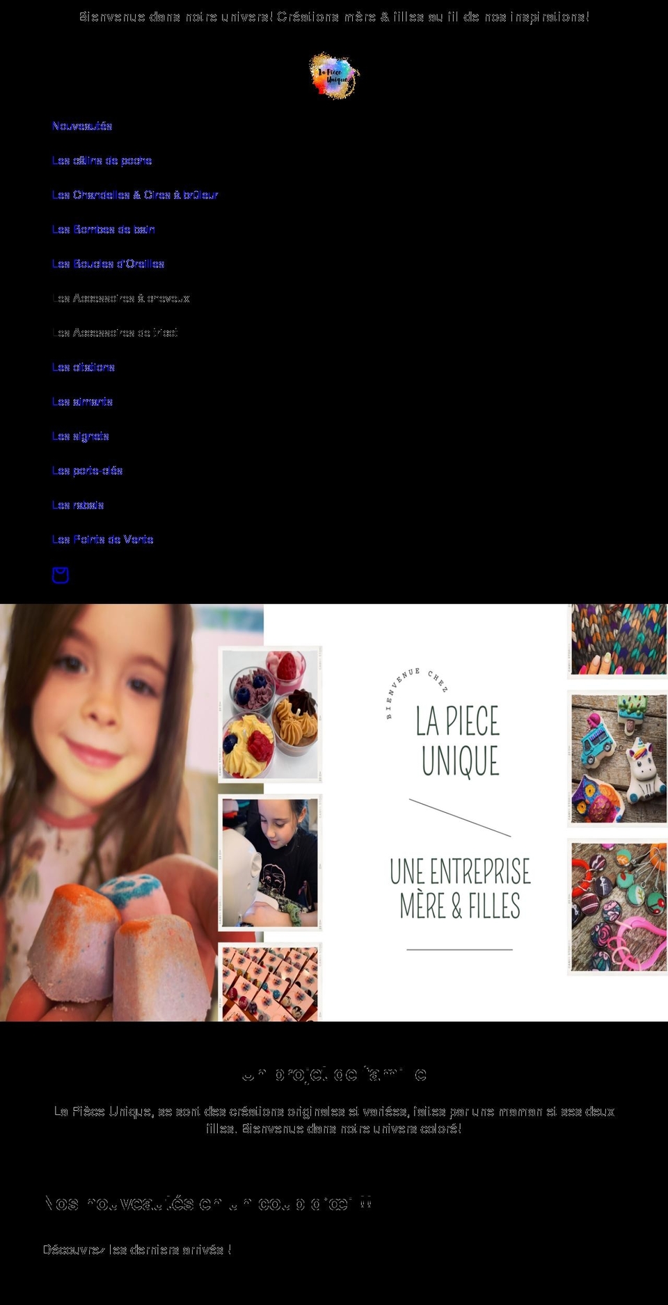 lapieceunique.com shopify website screenshot