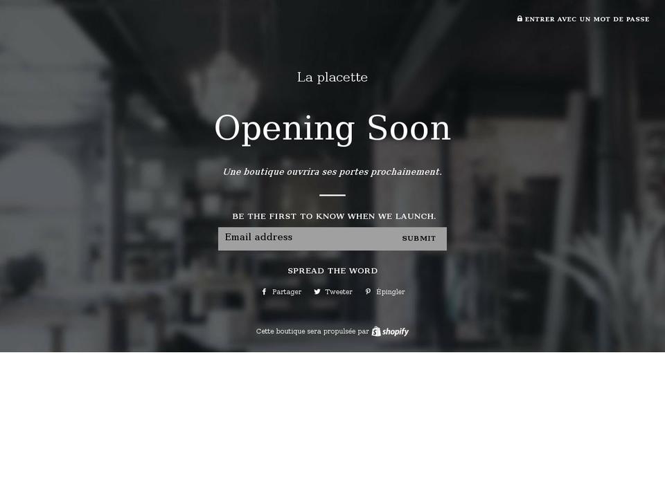 laplacette.net shopify website screenshot