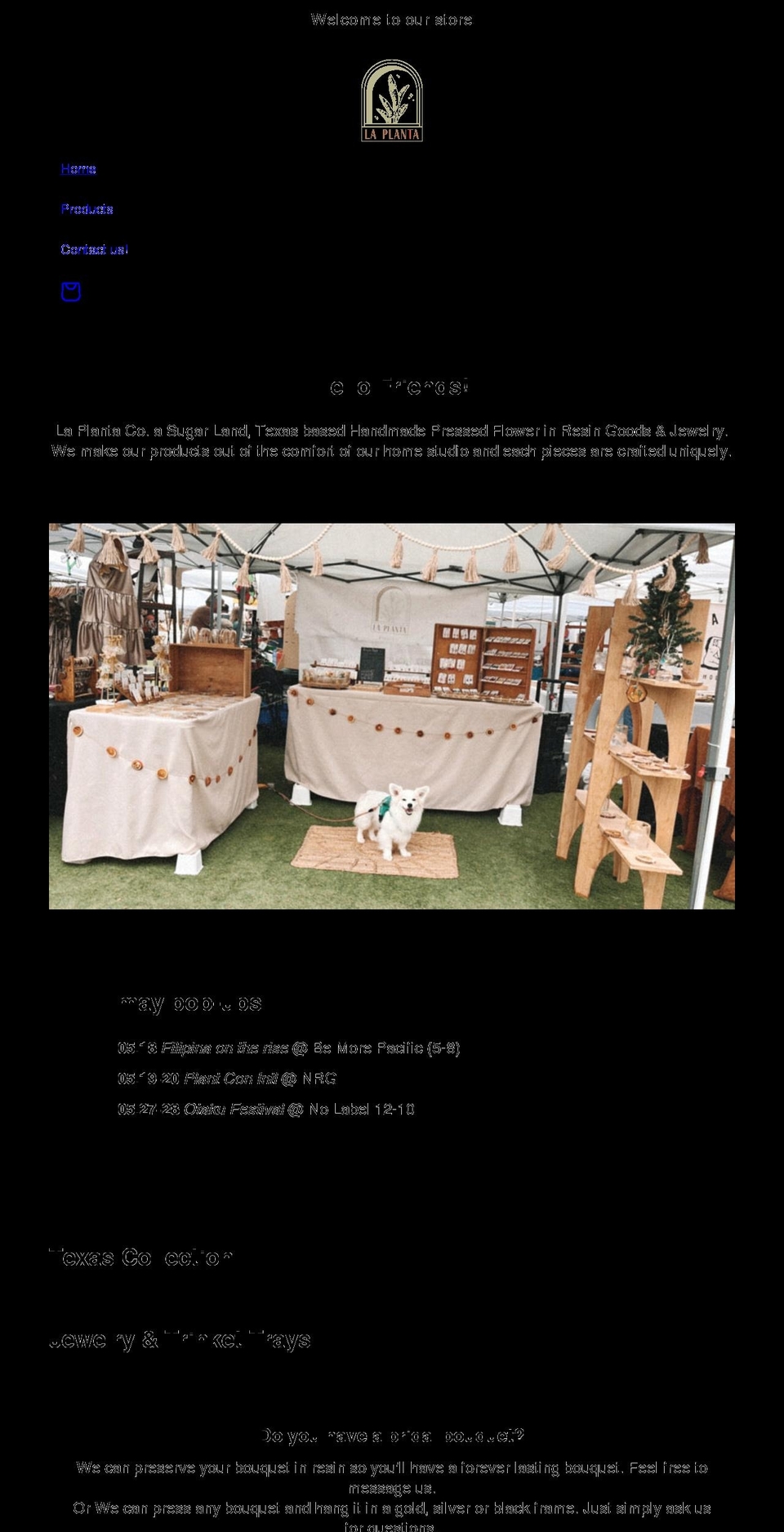 laplanta.shop shopify website screenshot