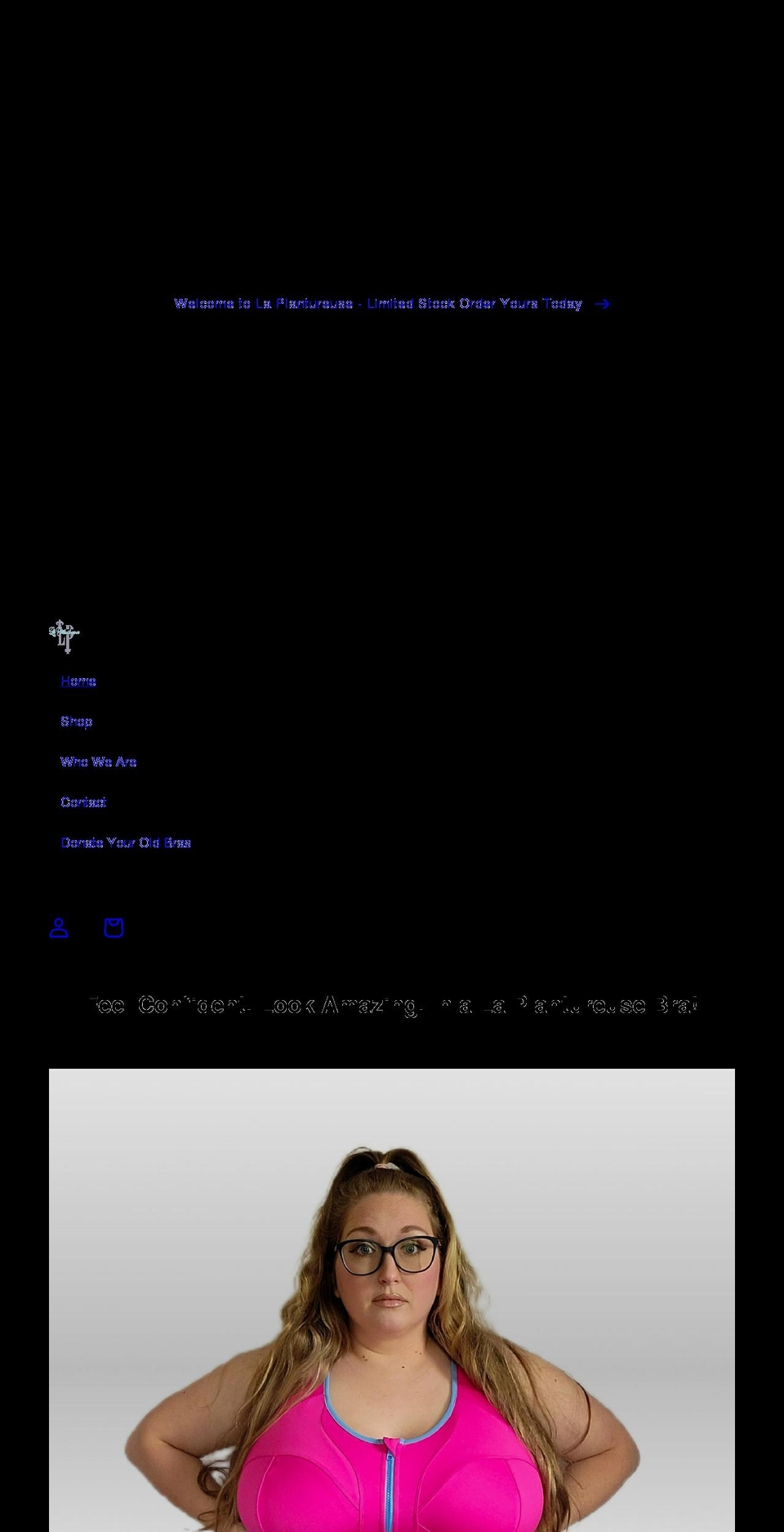 laplantureuse.com shopify website screenshot