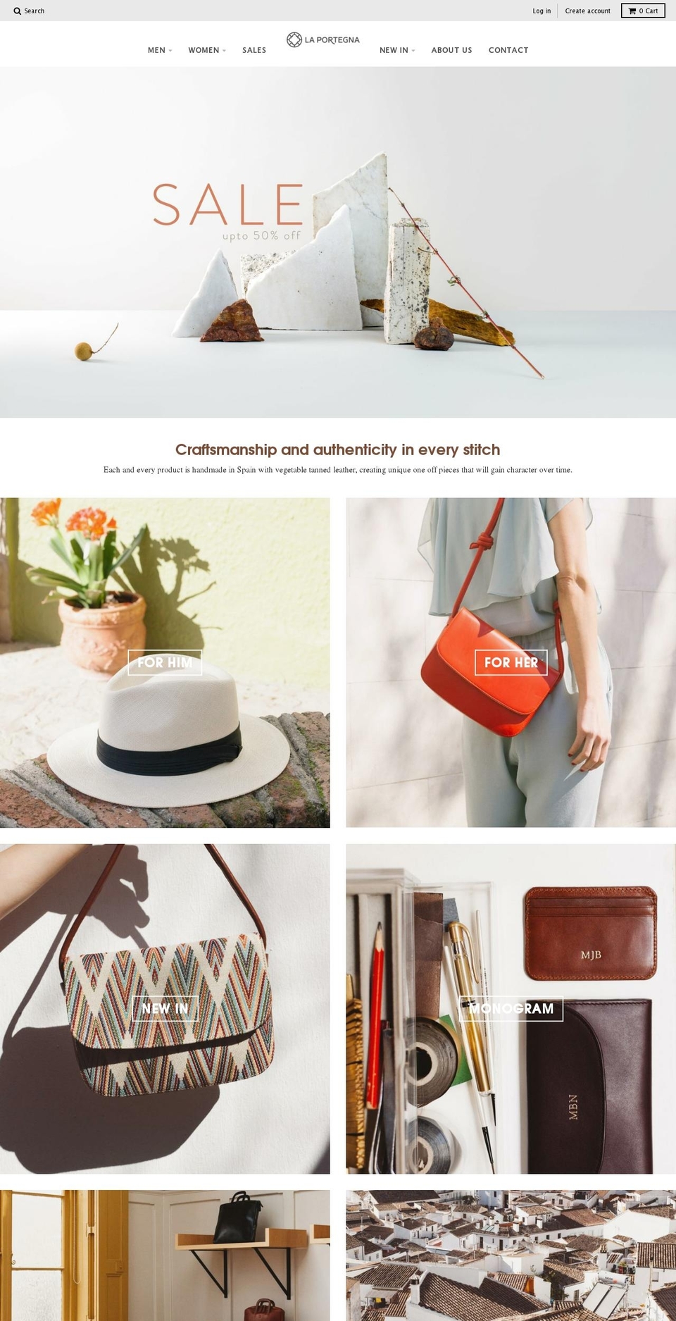 laportegna.com — Shopify storefront screenshot