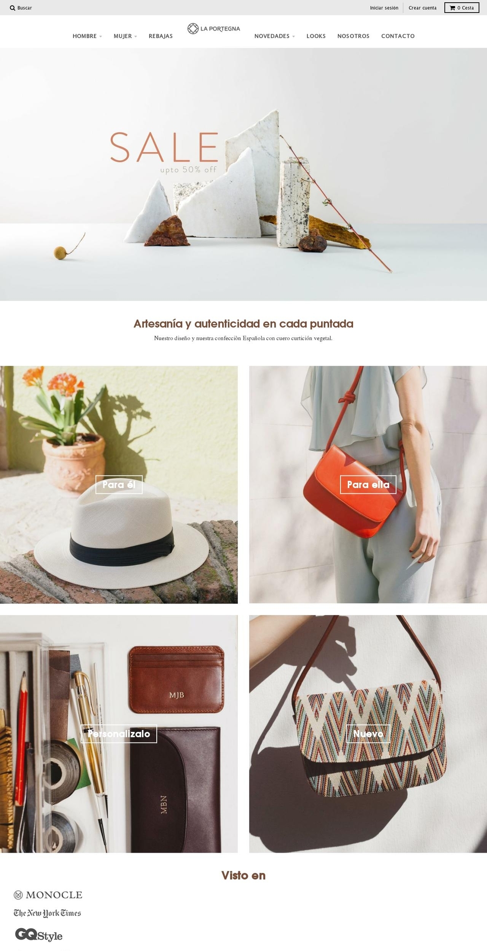 laportegna.es shopify website screenshot