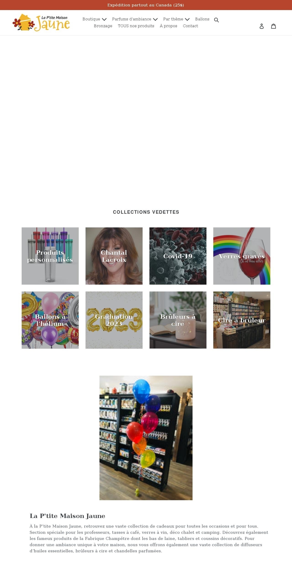 laptitemaisonjaune.com shopify website screenshot