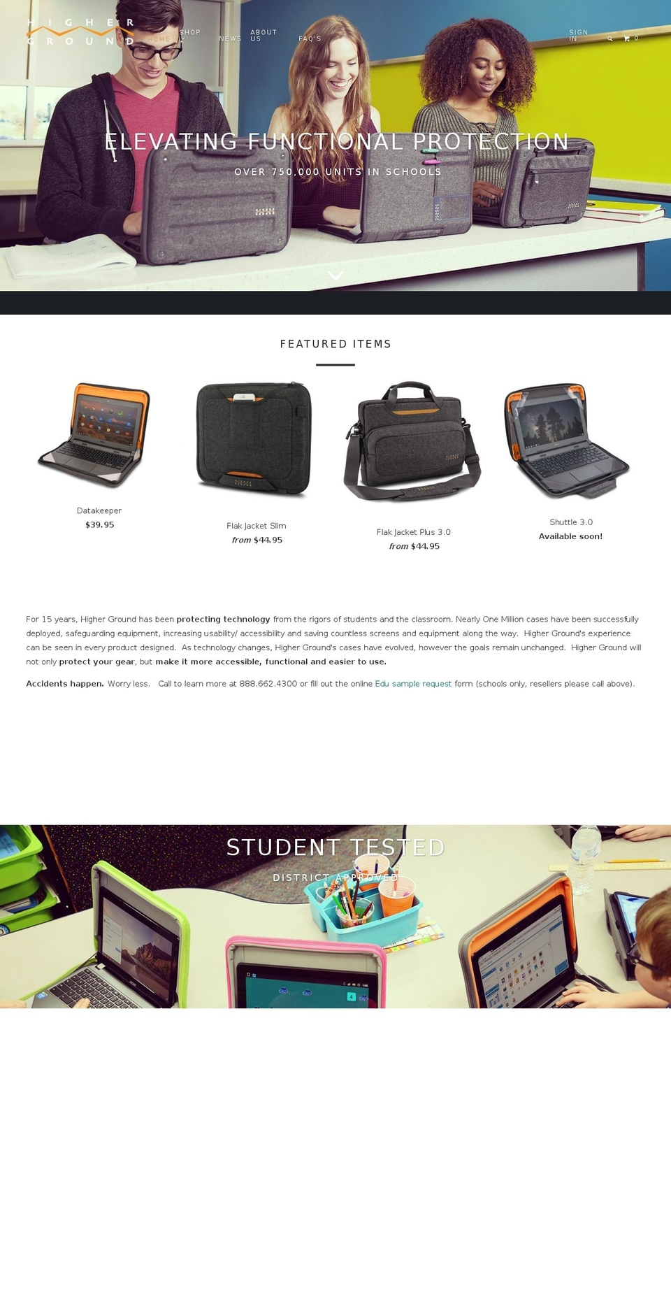 laptopclassroom.com shopify website screenshot